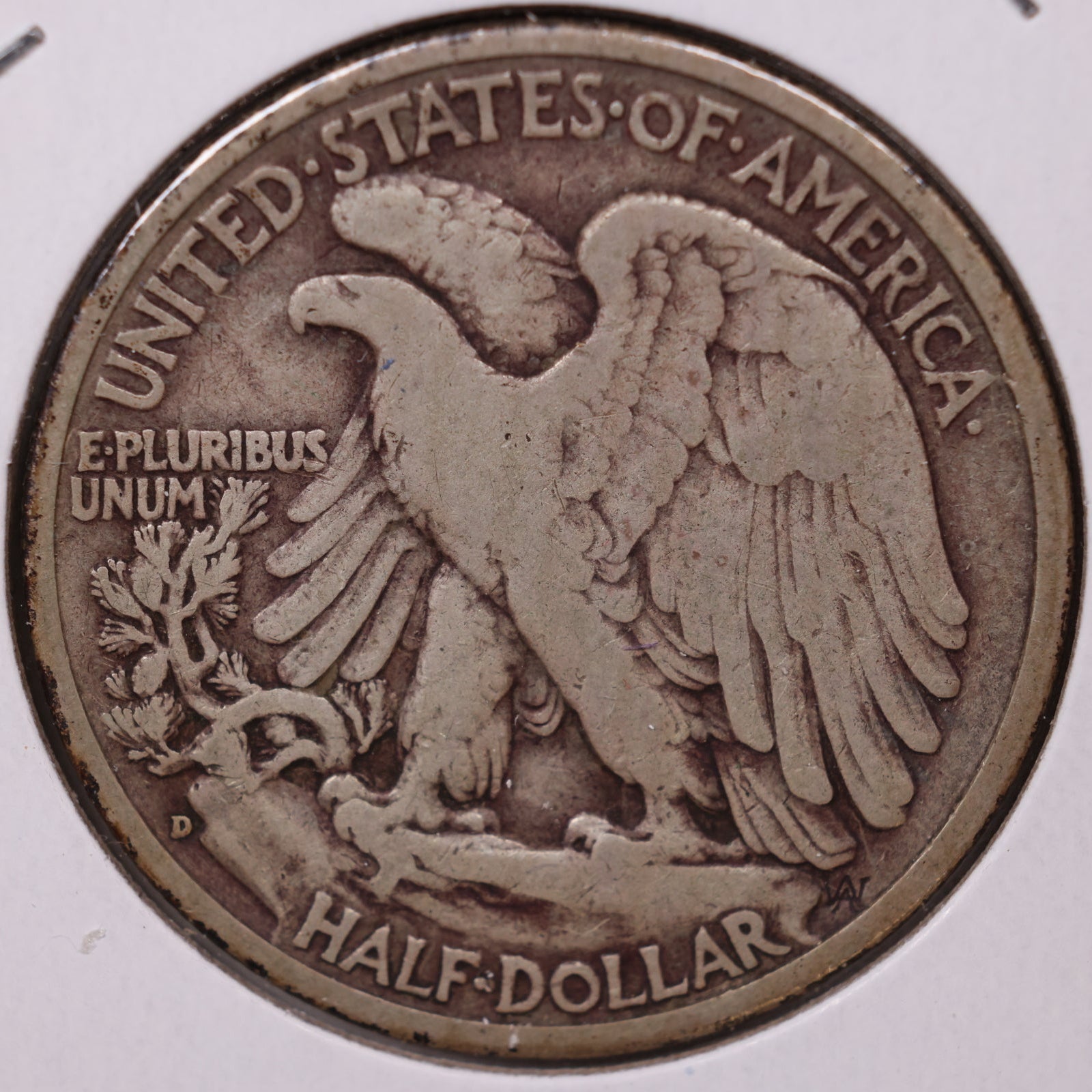 1942-D Walking Liberty Half Dollar, Very Fine+ Coin, Store #HR336