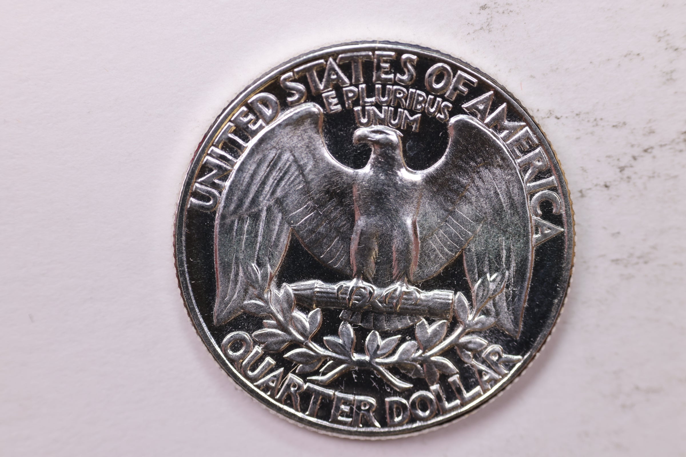 1953 Proof Washington Silver Quarter, Uncirculated Collectible Coin. Sale #QR1754