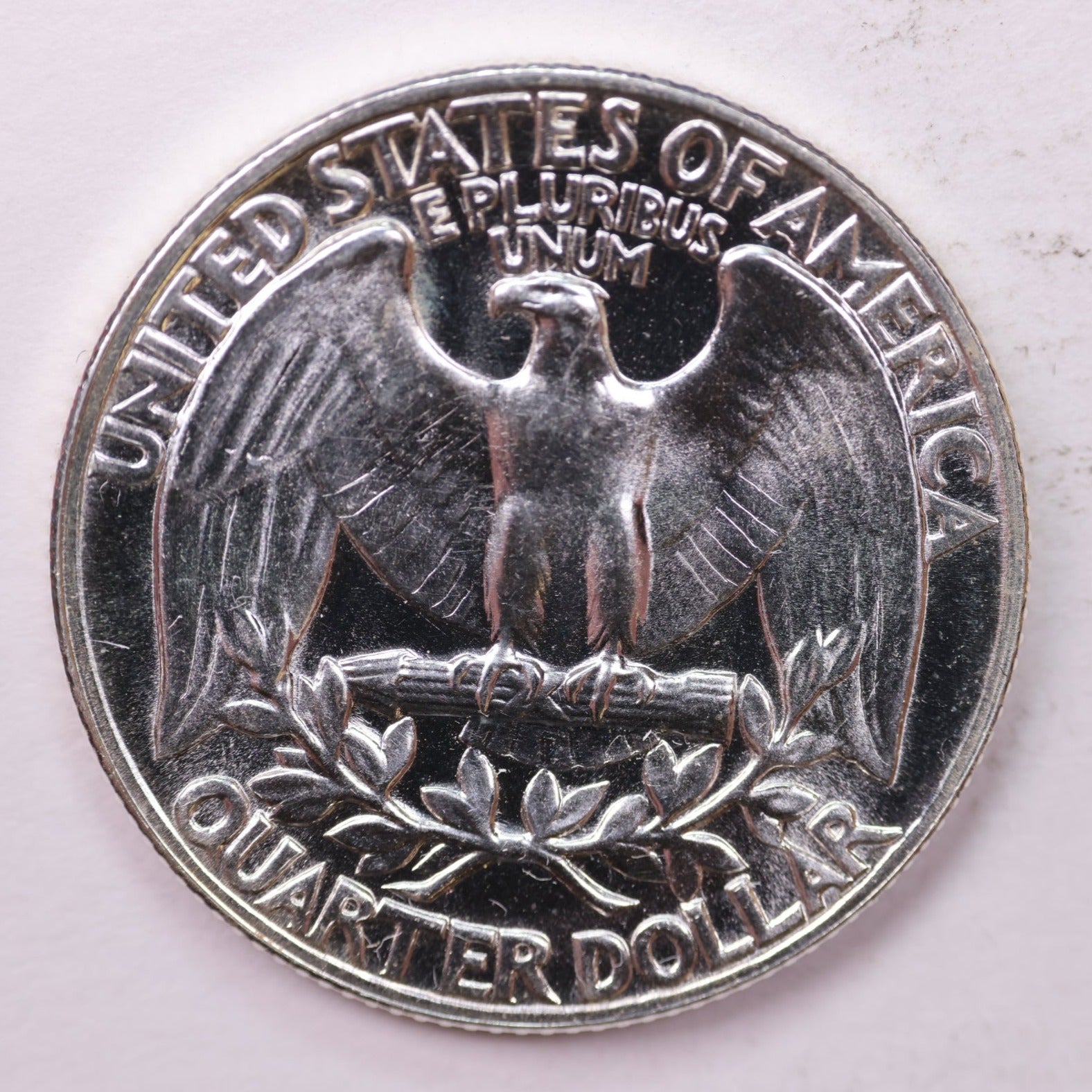 1953 Proof Washington Silver Quarter, Uncirculated Collectible Coin. Sale #QR1753