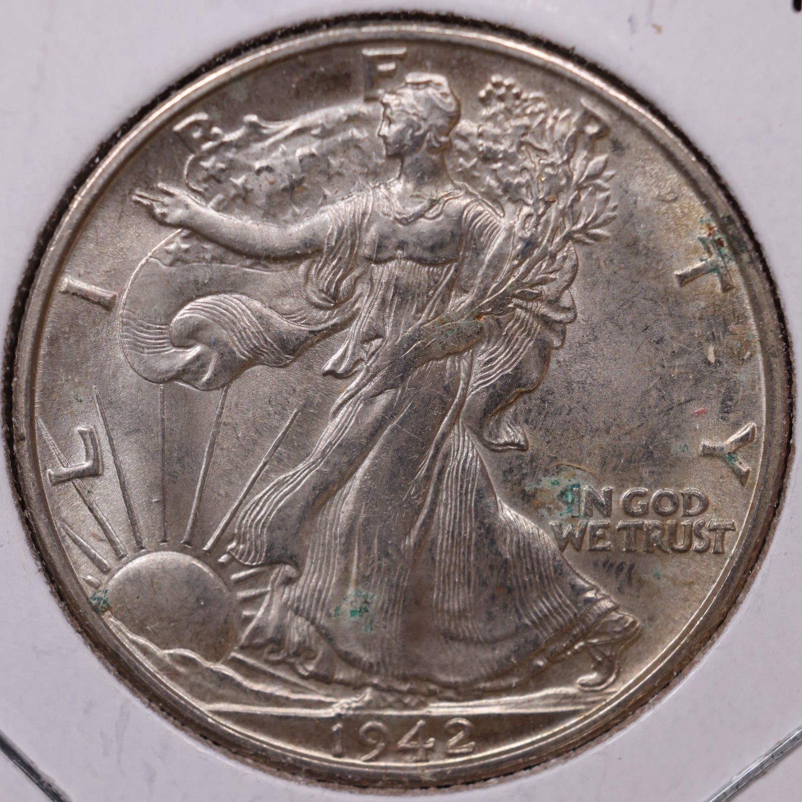 1942-S Walking Liberty Half Dollar, Extra Fine+ Coin, Store #HR340