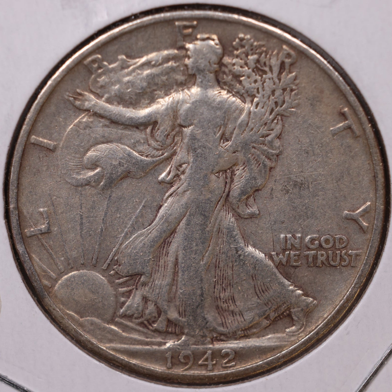 1942-S Walking Liberty Half Dollar, Very Fine Coin, Store #HR343