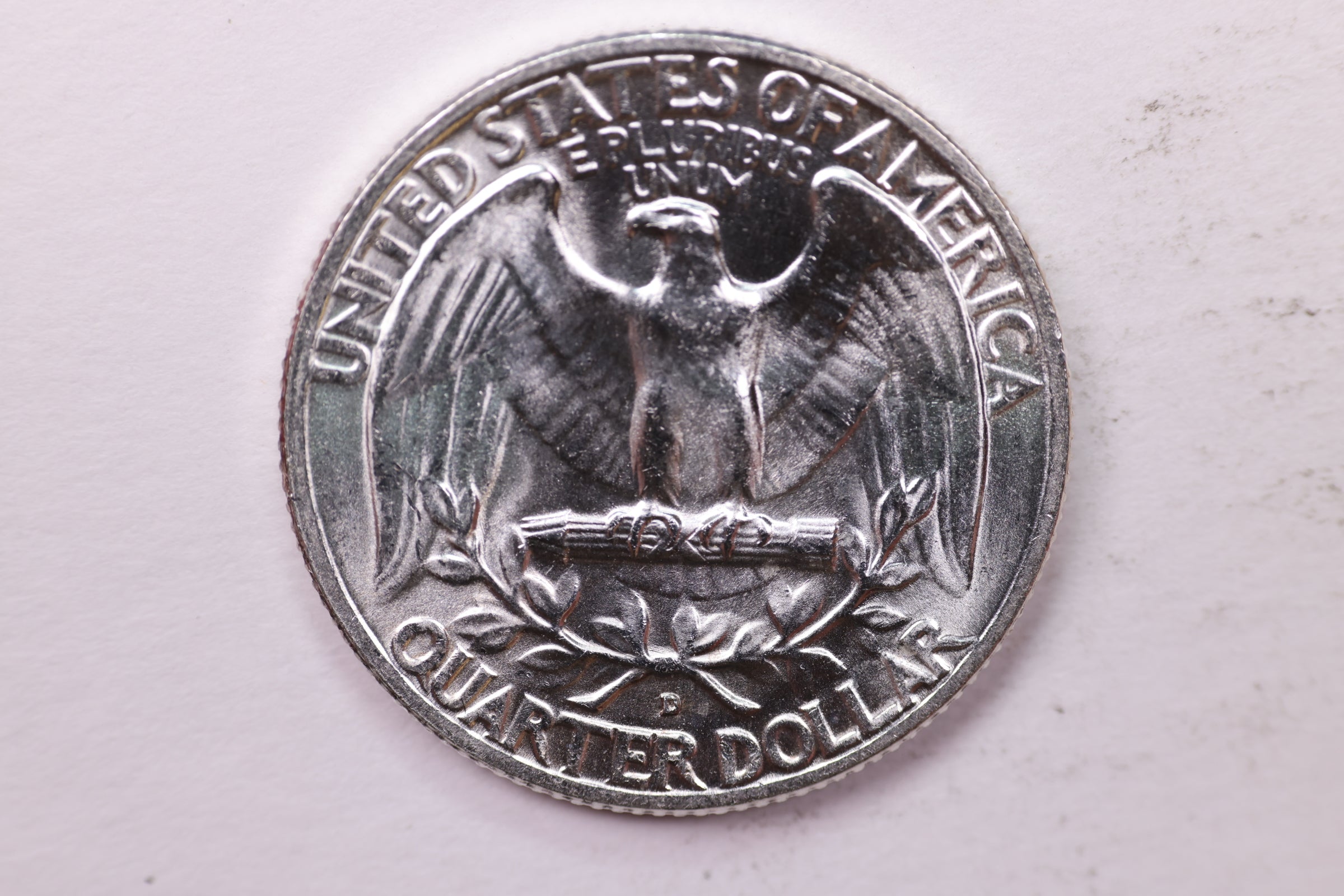 1953-D Washington Silver Quarter, Uncirculated Collectible Coin. Sale #QR1755