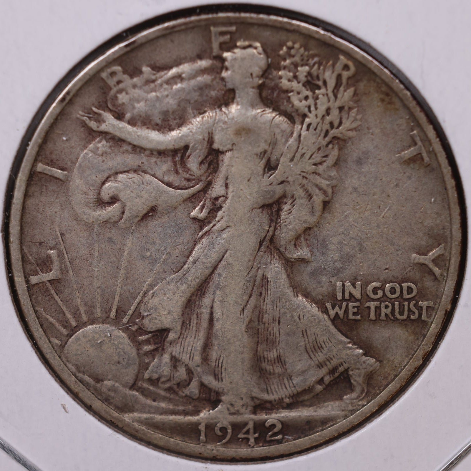 1942-S Walking Liberty Half Dollar, Fine Coin, Store #HR351