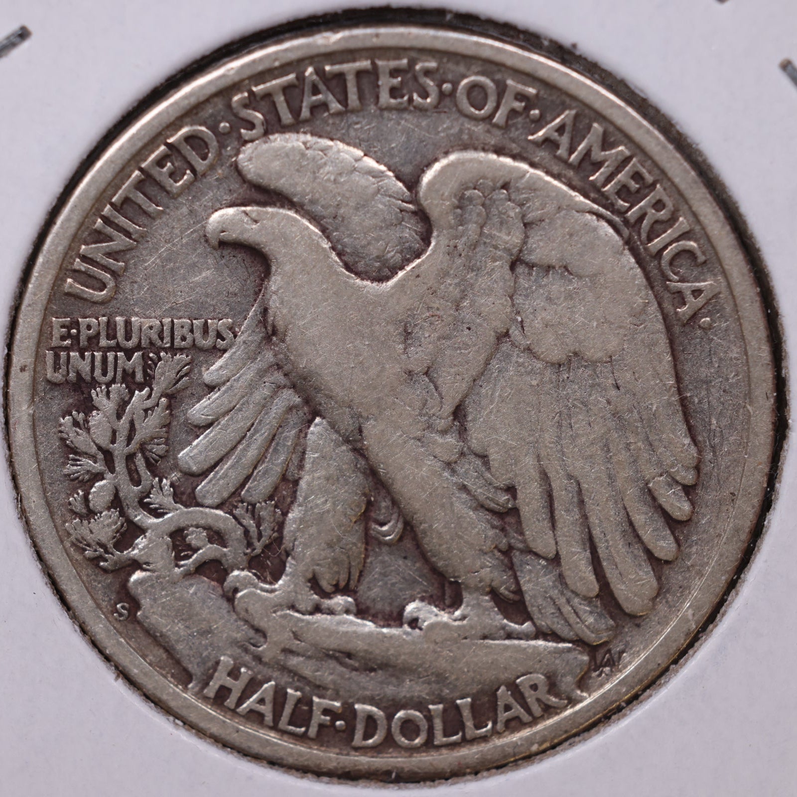 1942-S Walking Liberty Half Dollar, Very Good Circulated Coin, Store #HR354