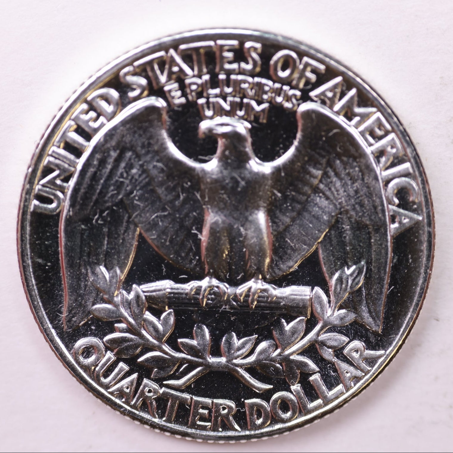 1957 Washington Silver Quarter, Proof Strike Uncirculated Coin, Store #0353614