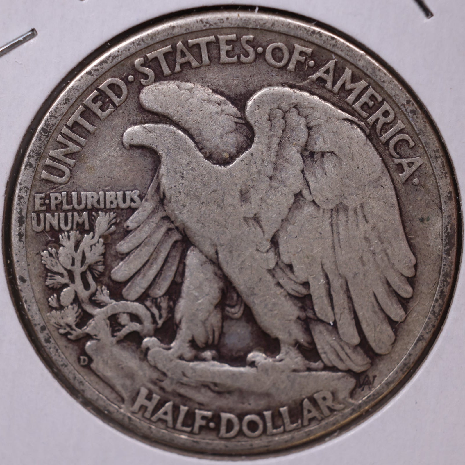 1944-D Walking Liberty Half Dollar, Fine+ Circulated Coin, Store #HR398