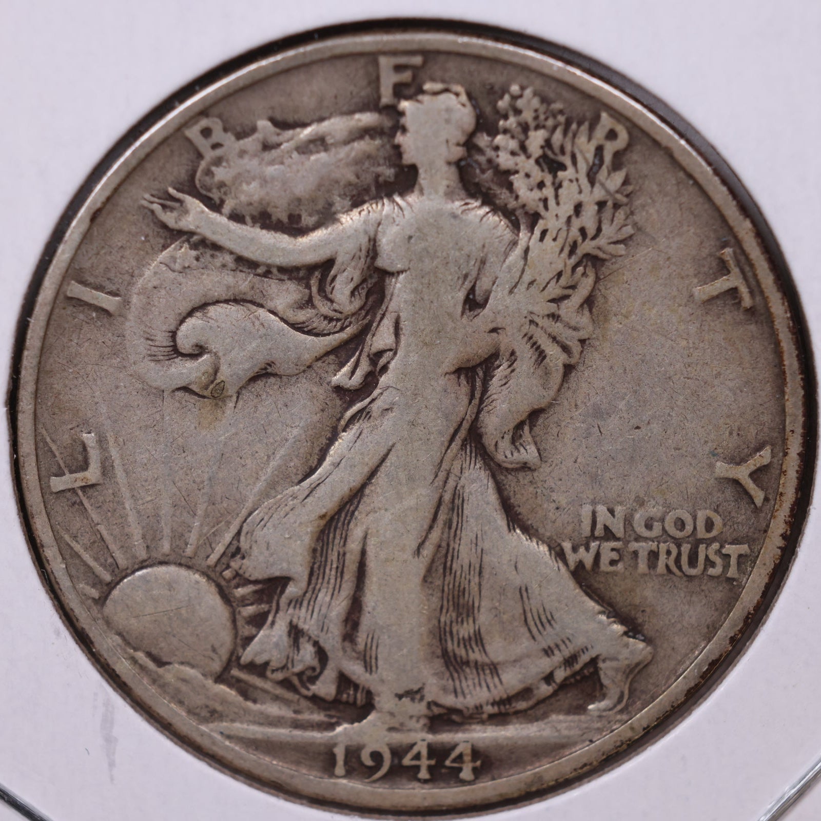1944-S Walking Liberty Half Dollar, Fine Circulated Coin, Store #HR402