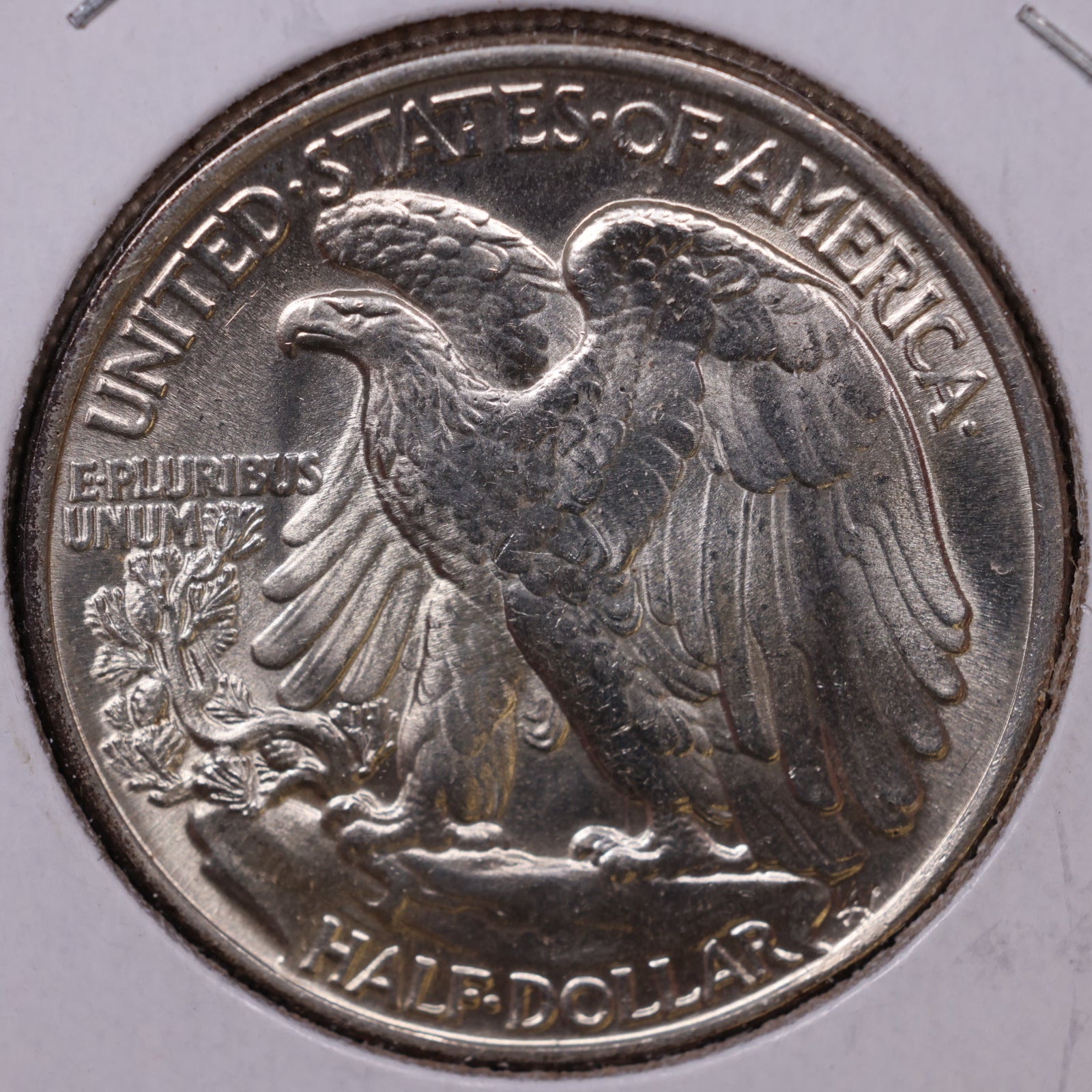 1945 Walking Liberty Half Dollar, About Uncirculated Coin, Store #HR406