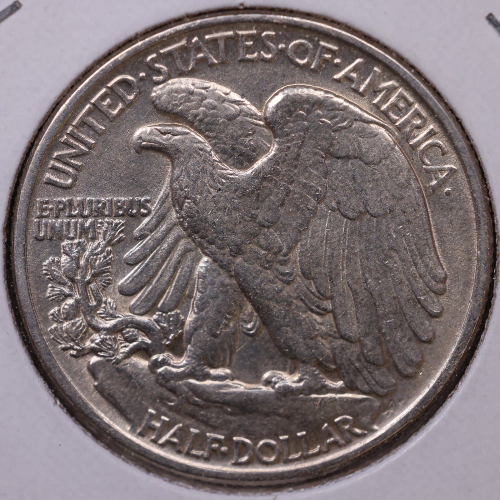 1945 Walking Liberty Half Dollar, About Uncirculated Coin, Store #HR414