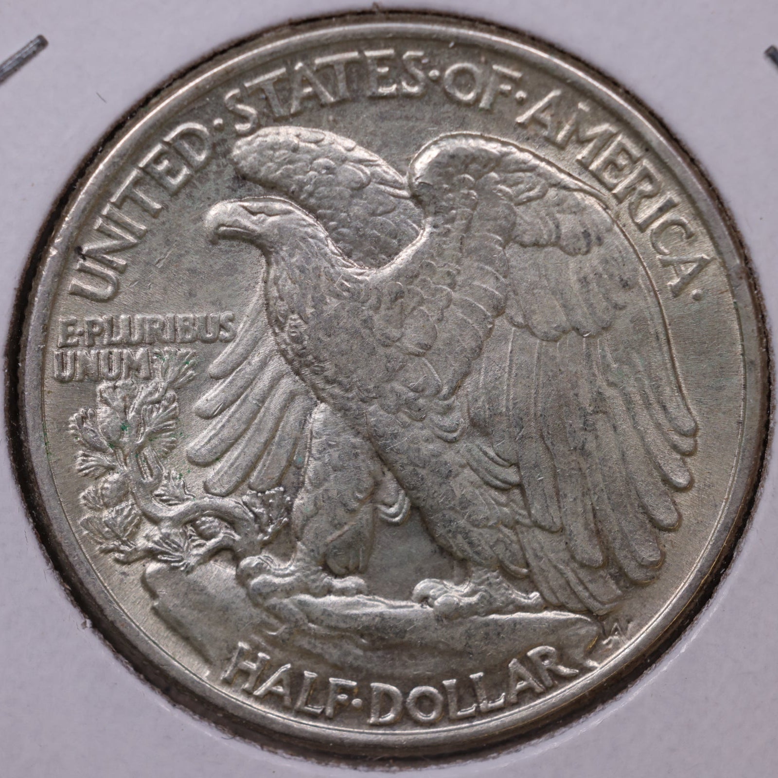 1945 Walking Liberty Half Dollar, About Uncirculated+ Coin, Store #HR433