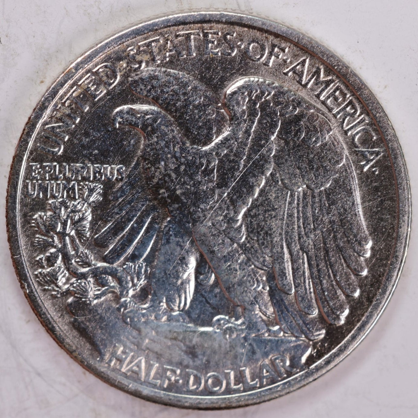 1918 Walking Liberty Half Dollar, About Uncirculated Coin, Nice Slider, Store #H918.2