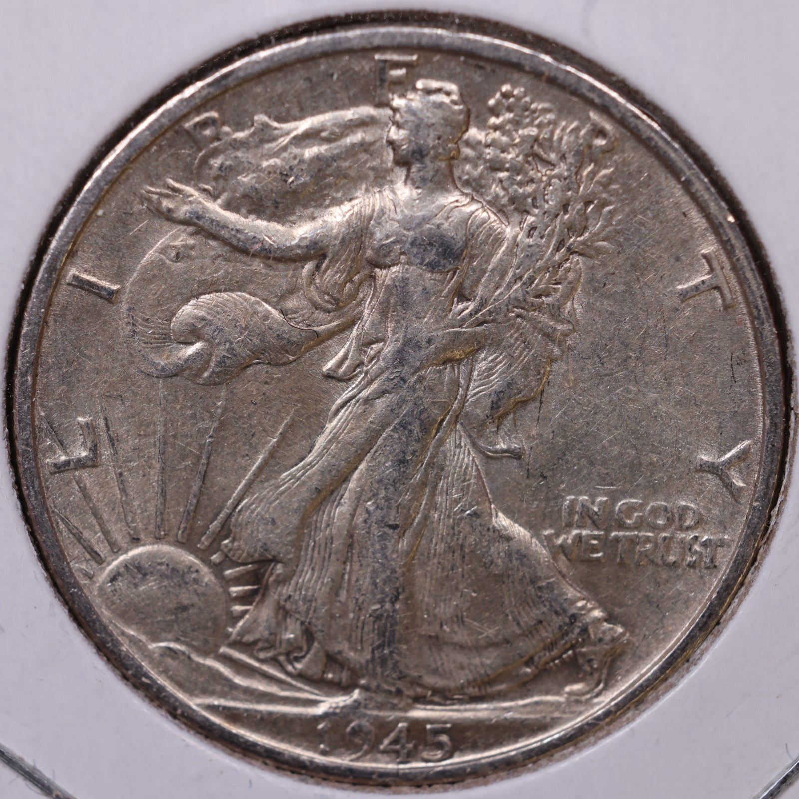 1945-S Walking Liberty Half Dollar, Very Fine Circulated Coin, Store #HR446