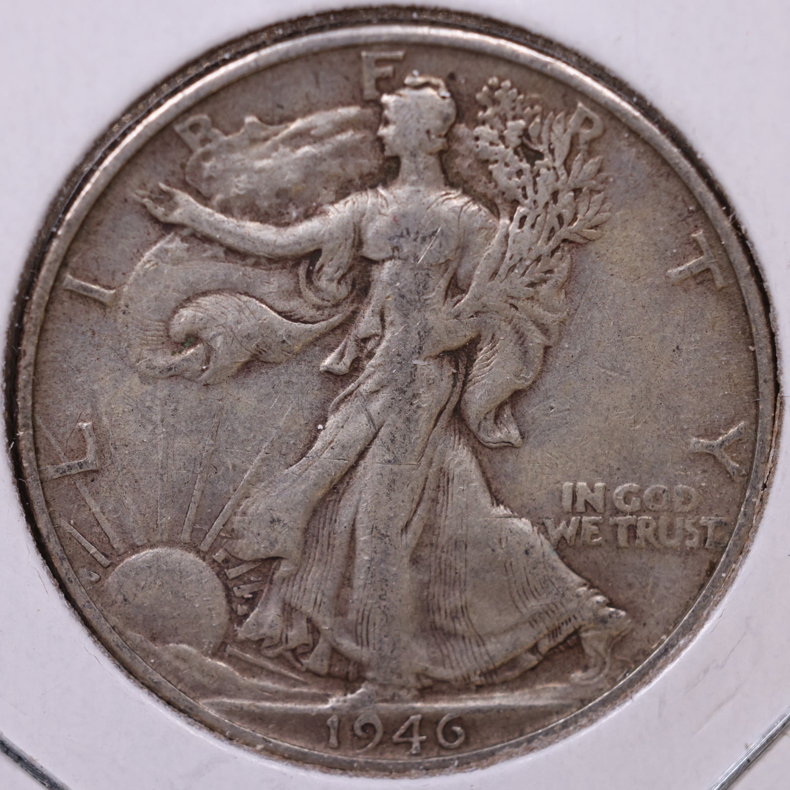 1946-S Walking Liberty Half Dollar, Fine Circulated Coin, Store #HR472