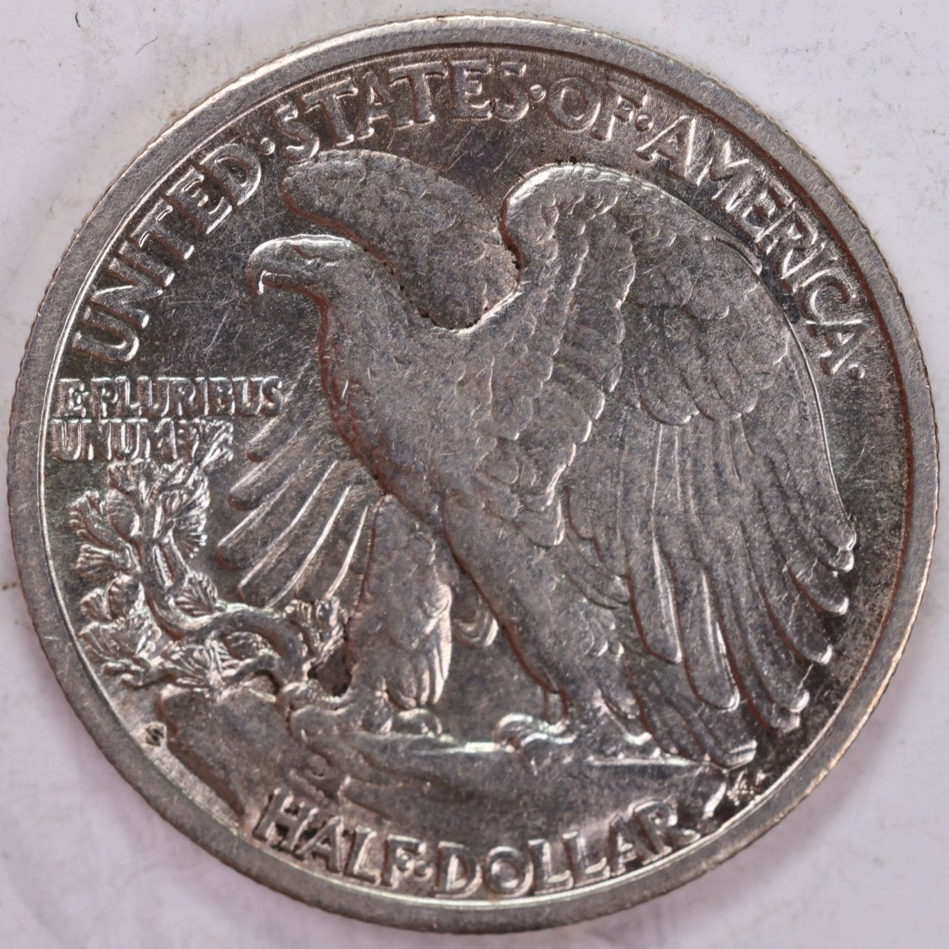 1929-S Walking Liberty Half Dollar, About Uncirculated Coin, Nice Slider, Store #HR1335