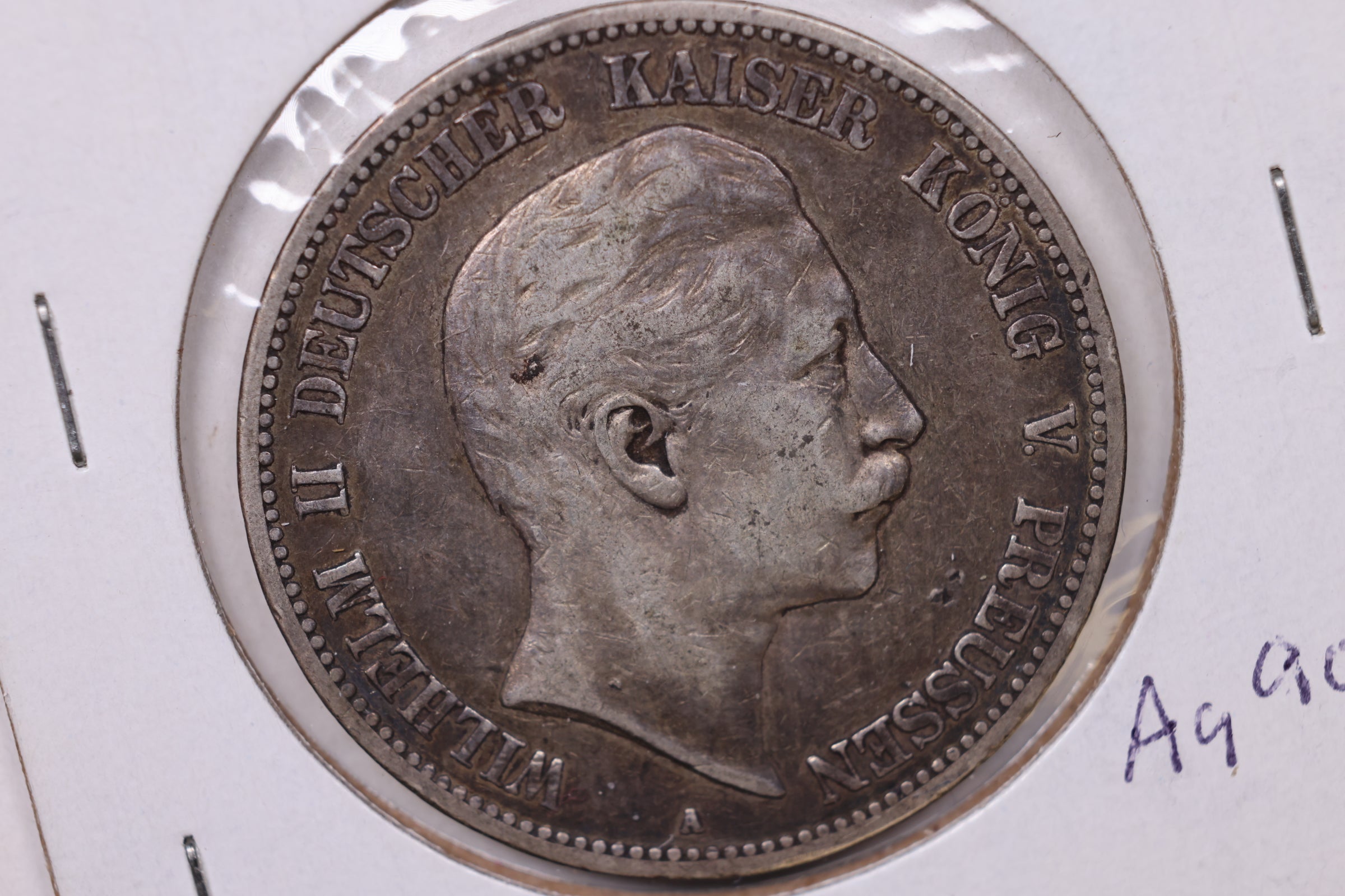 1903-A PRUSSIA 5 Mark German States, Store #FN0003
