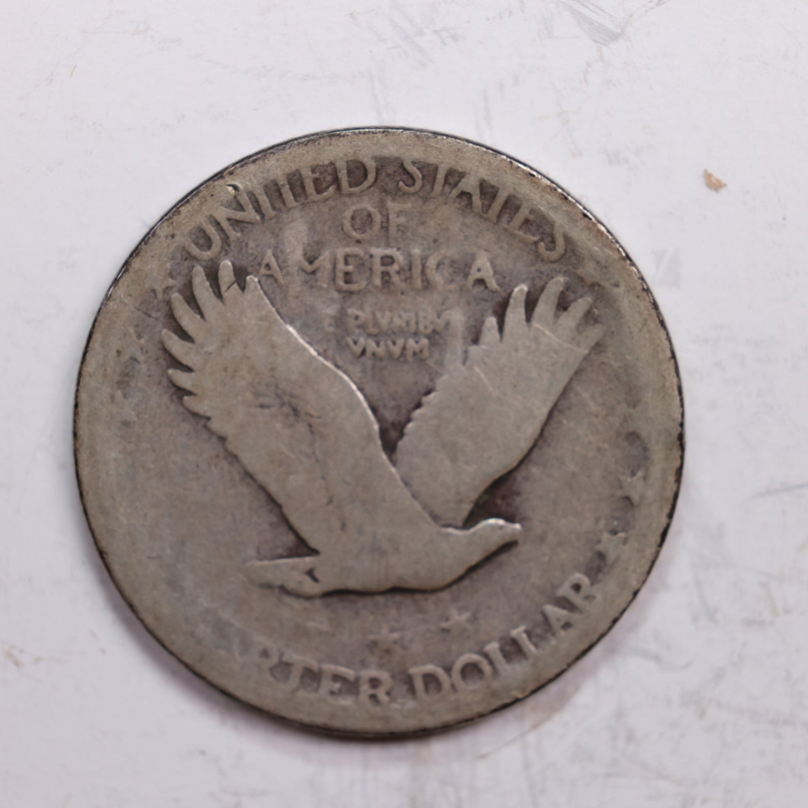 1927-S Standing Liberty Quarter., Very Good., Circulated Coin., Store #QR0323.