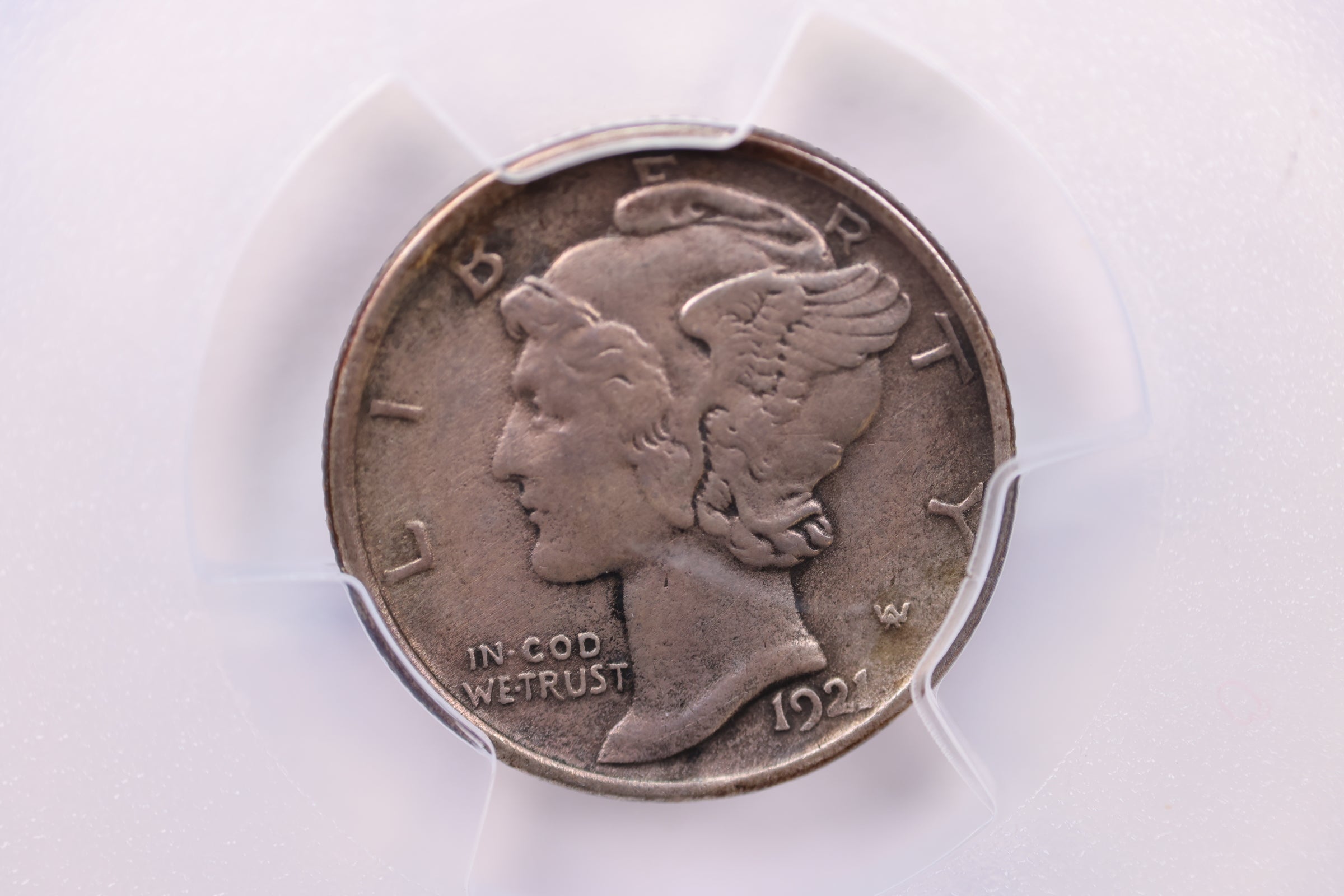1921-D Mercury Silver Dime., PCGS Graded, Affordable Coin Store Sale #353991