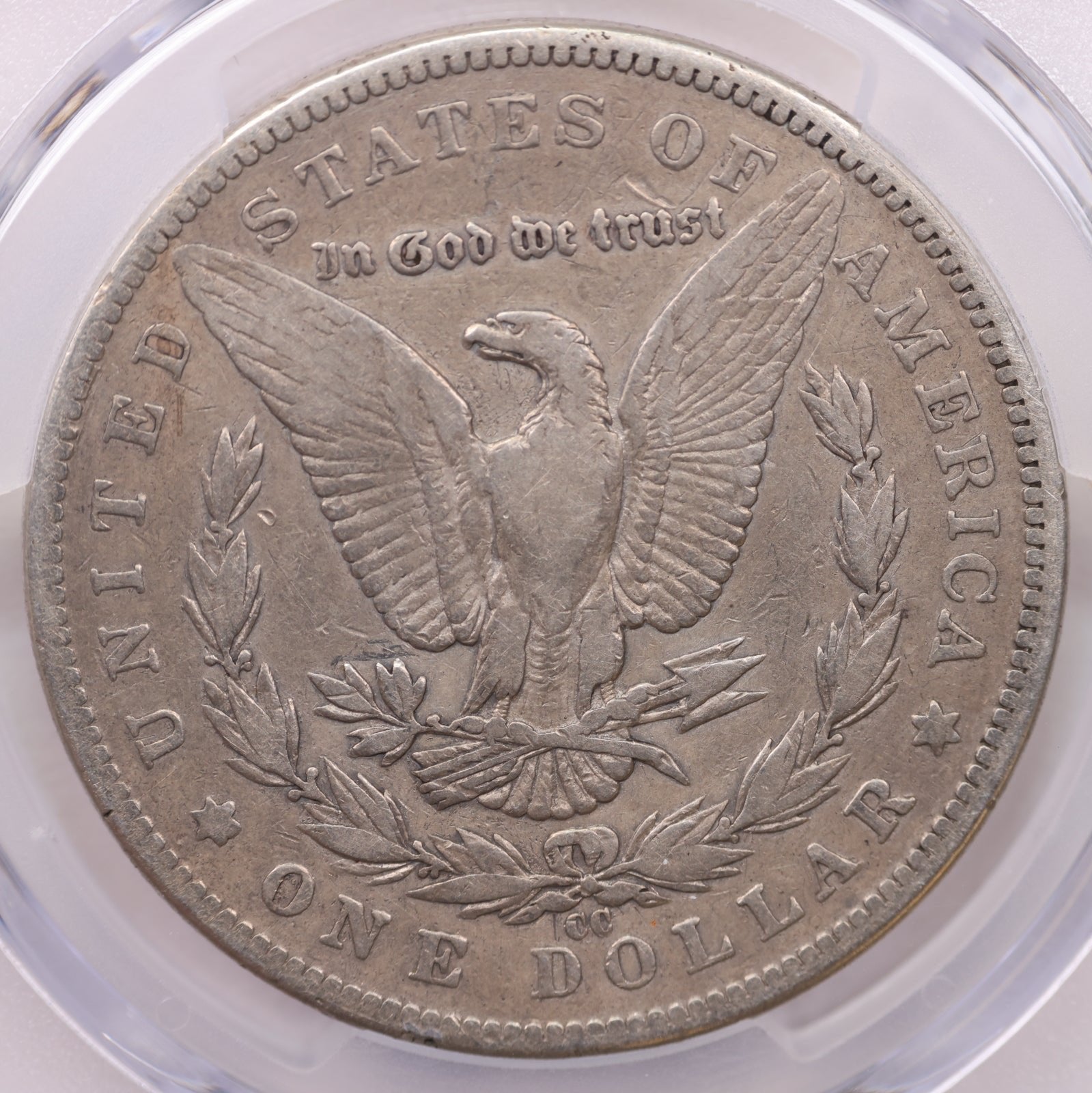 1889-CC Morgan Silver Dollar., "HARD DATE", PCGS Fine Details, Store #35406