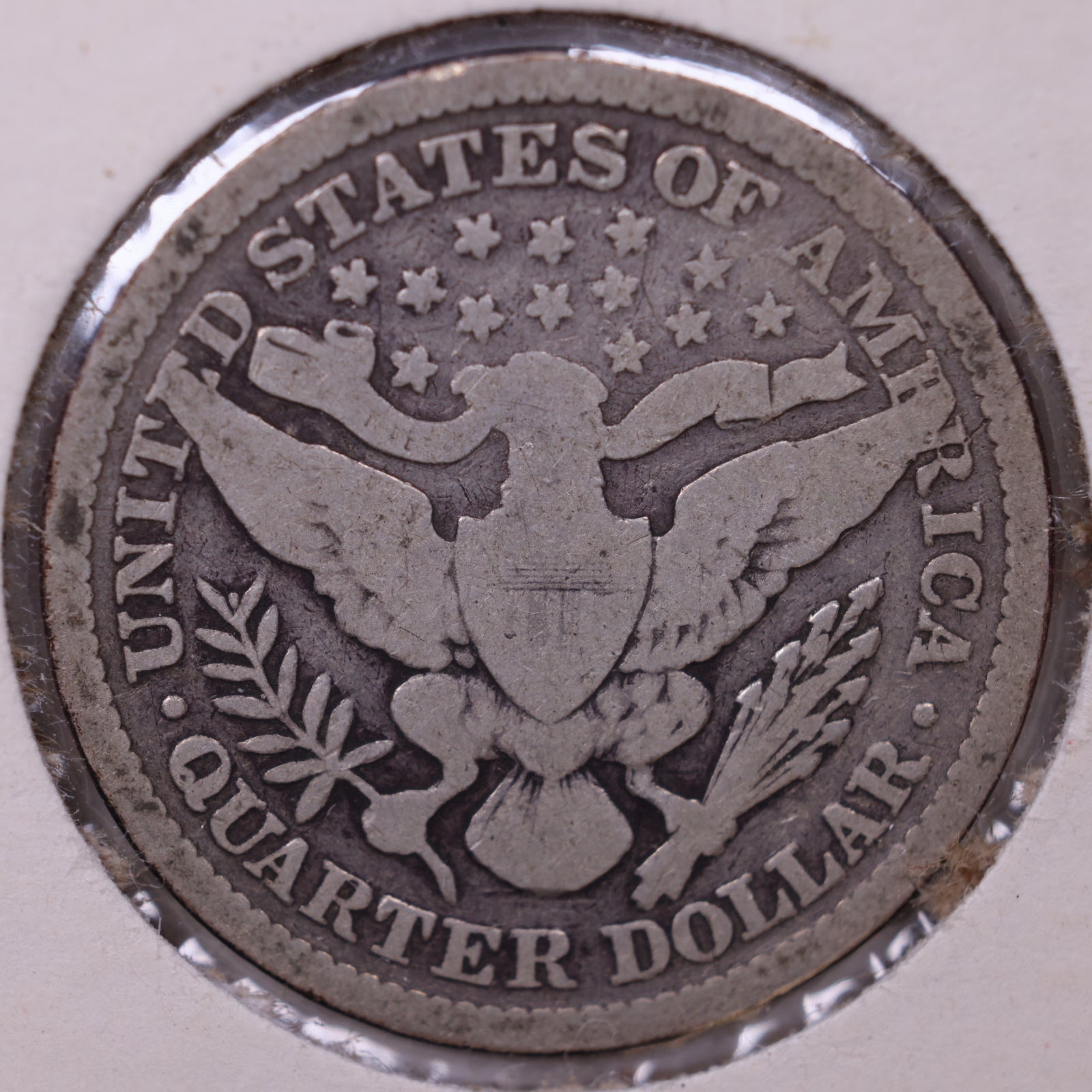 1899 Barber Silver Quarter, Good Circulated Collectible Coin, Store #QR1329