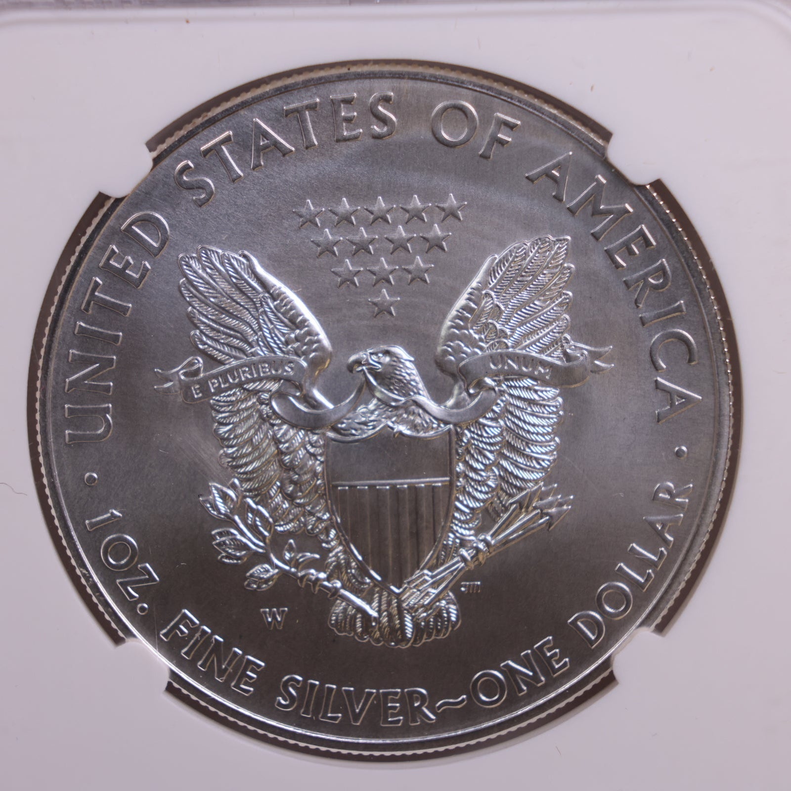 2014-W American Silver Eagle., Burnished Strike., PCGS MS70, Store #GSE051