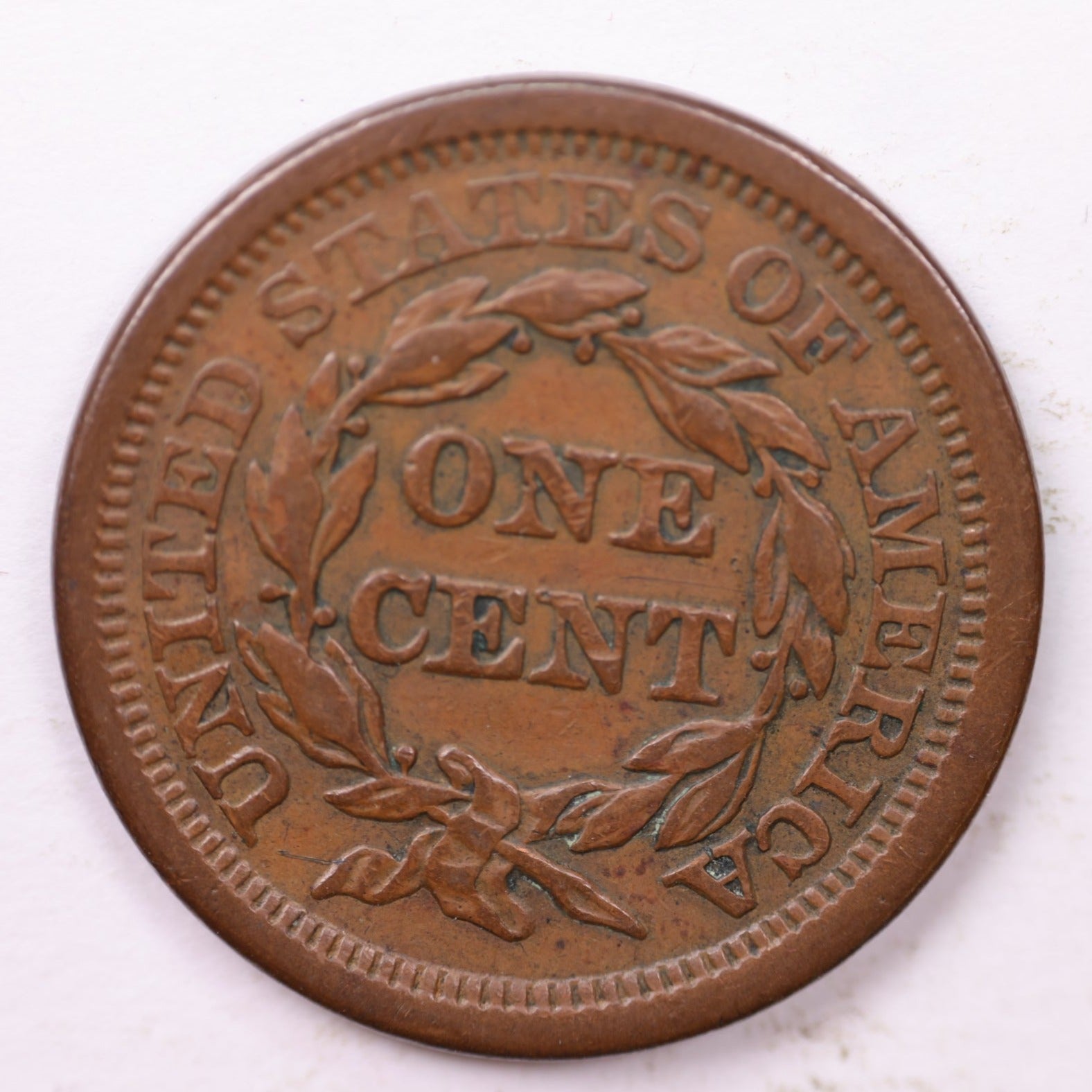 1853 Large Cent., Affordable Circulated Coin Store Sale #353431