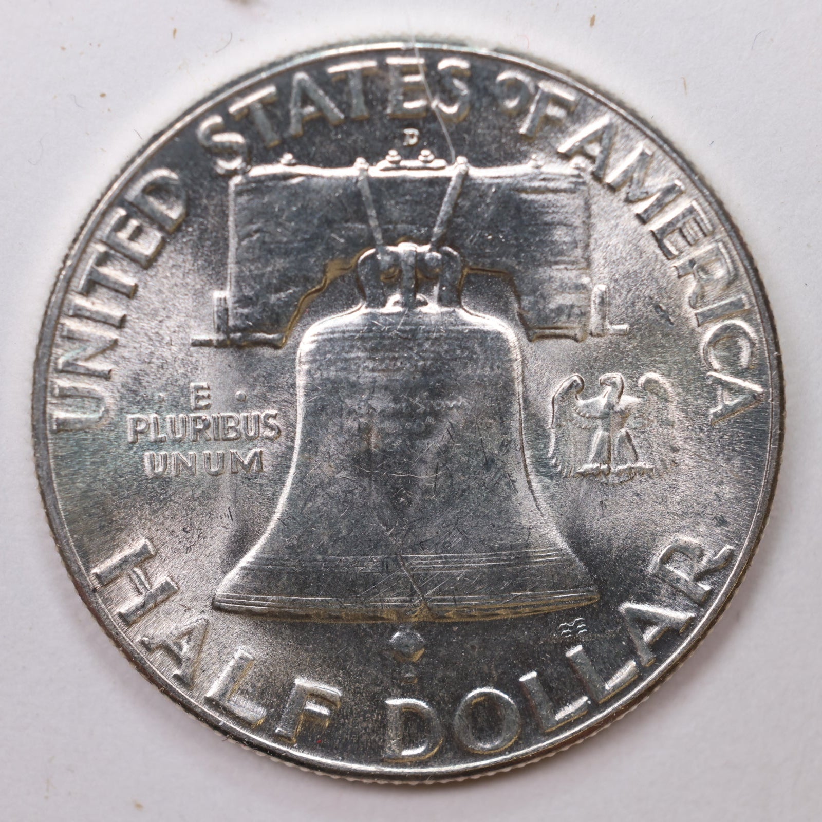 1948-D Franklin Half Dollar, Mint State Uncirculated Coin, Store #HR1350.