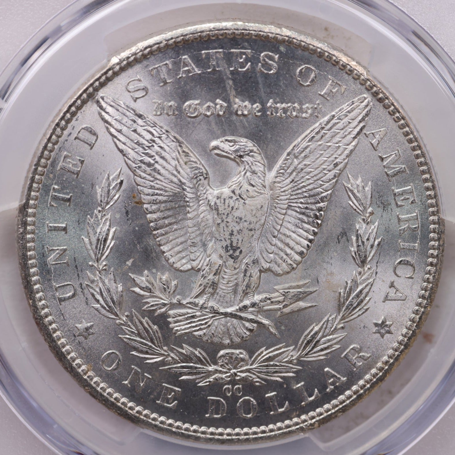 1884-CC Morgan Silver Dollar, PCGS MS-63, GSA, Affordable Collectible Coin, Sale #353449