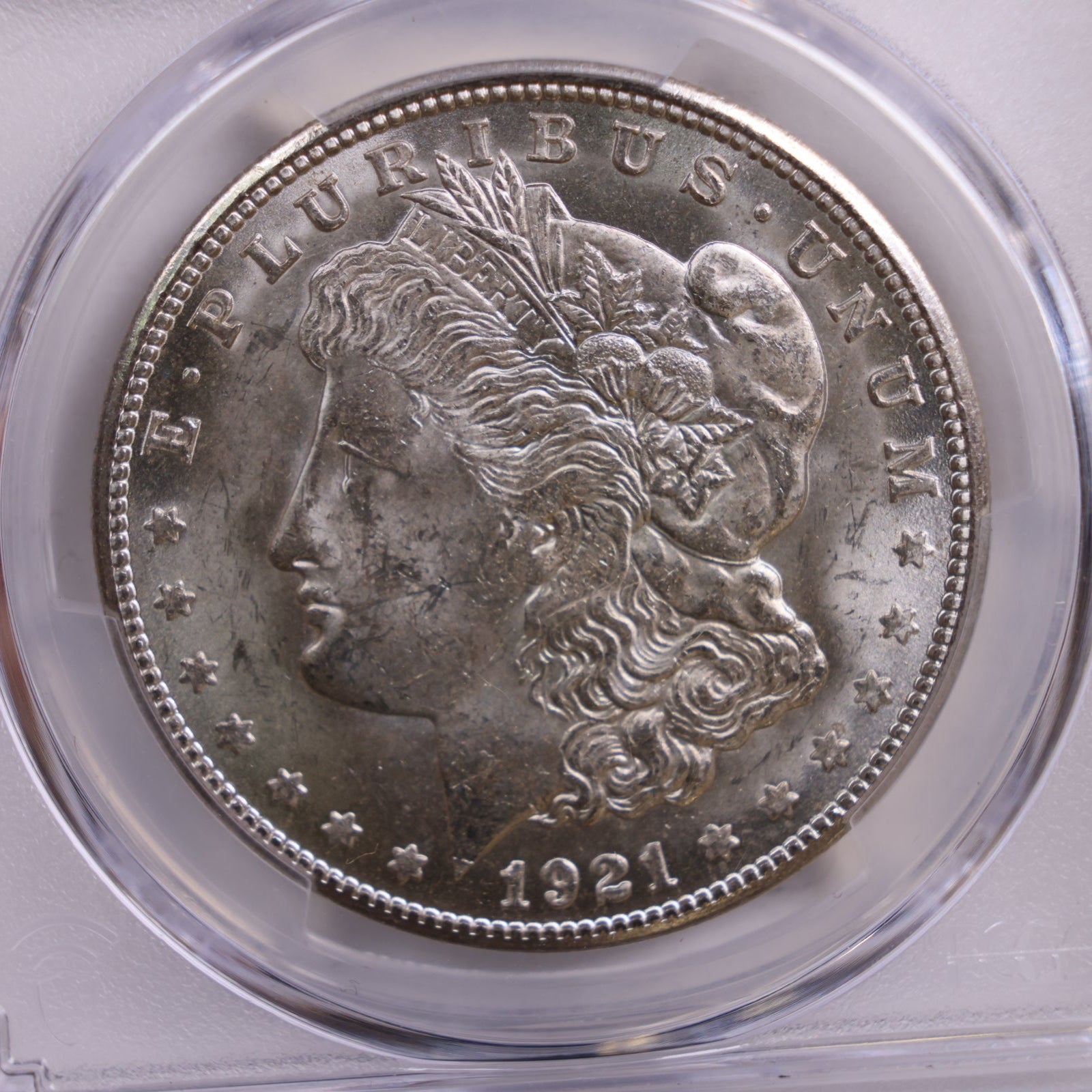 1921-S Morgan Silver Dollar., PCGS MS-63., Uncirculated, Store #GDR0132