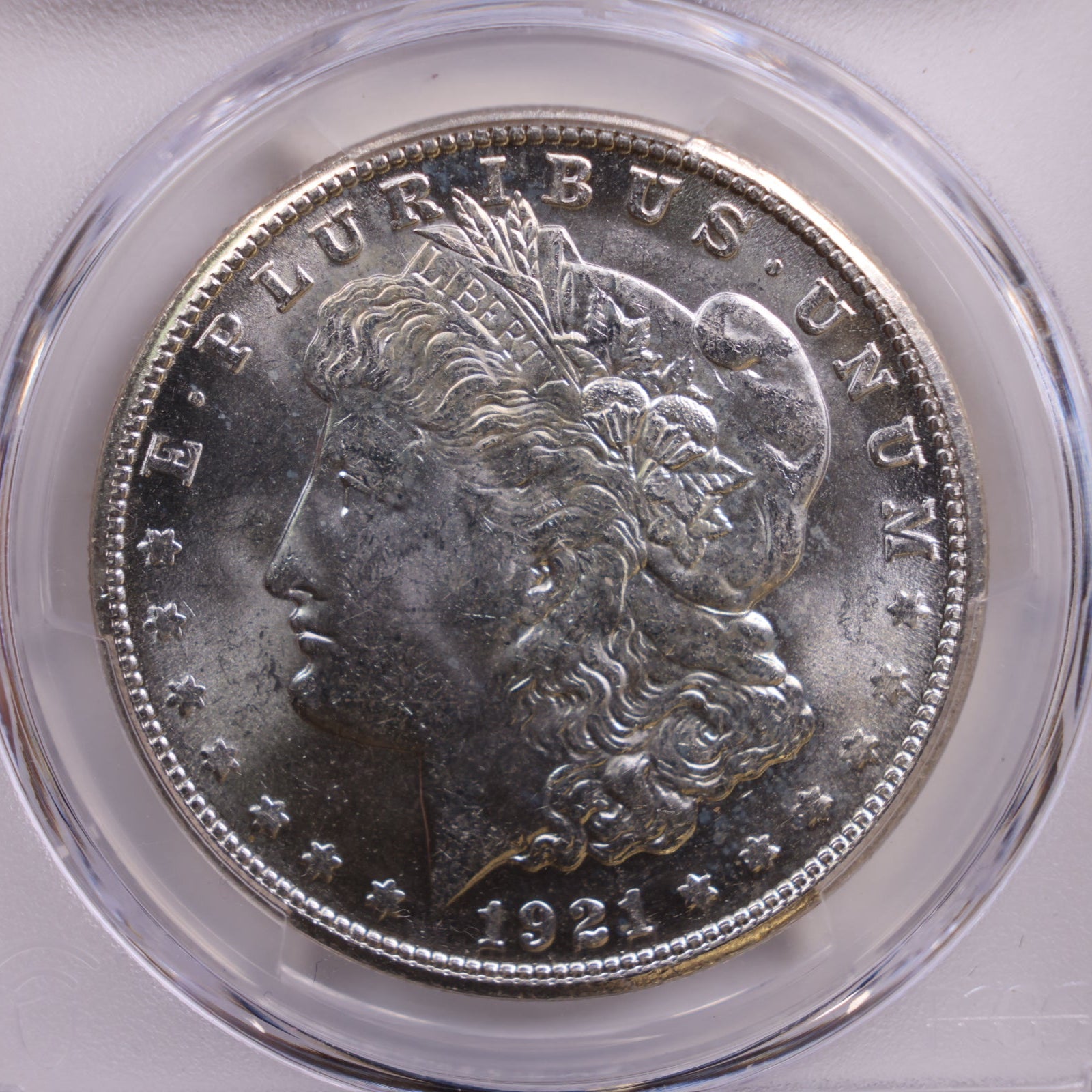 1921-S Morgan Silver Dollar., PCGS MS-63., Uncirculated, Store #GDR0134.
