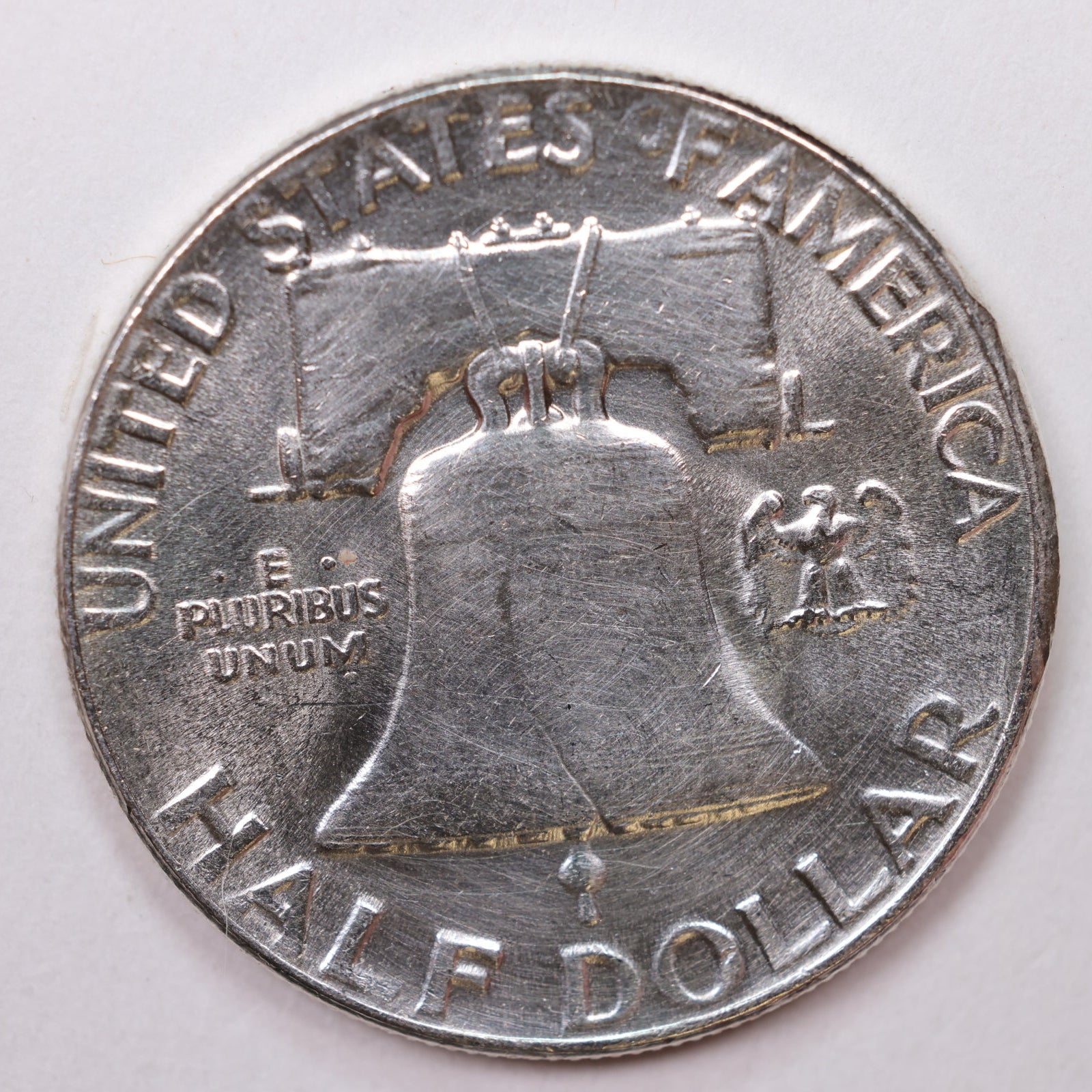 1954 Franklin Half Dollar, Mint State Uncirculated Coin, Store #HR1368.