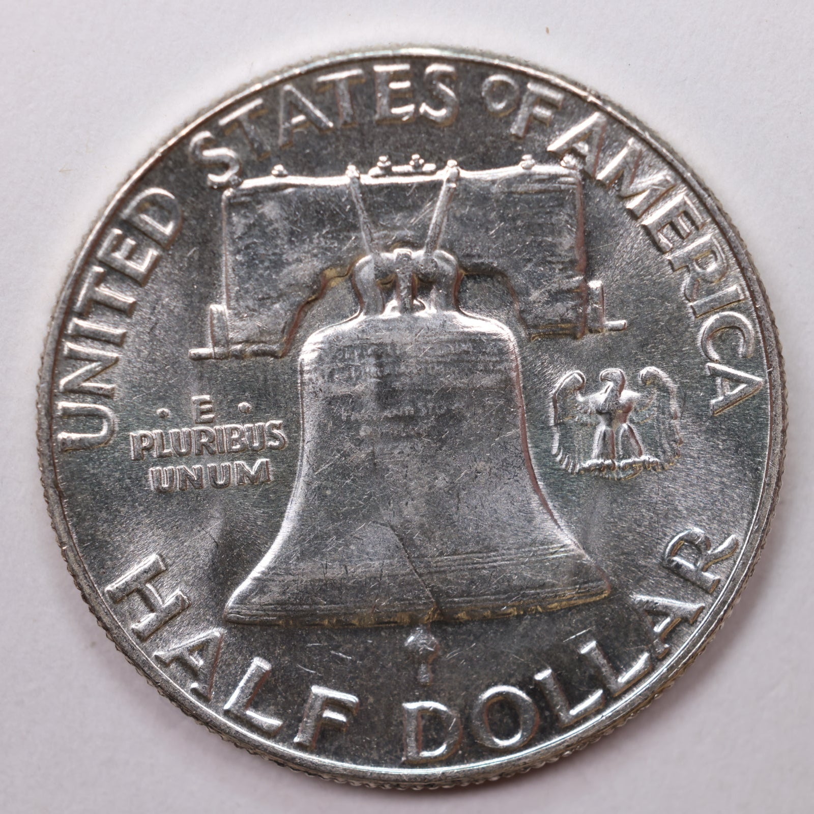 1956 Franklin Half Dollar, Mint State Uncirculated Coin, Store #HR1370.