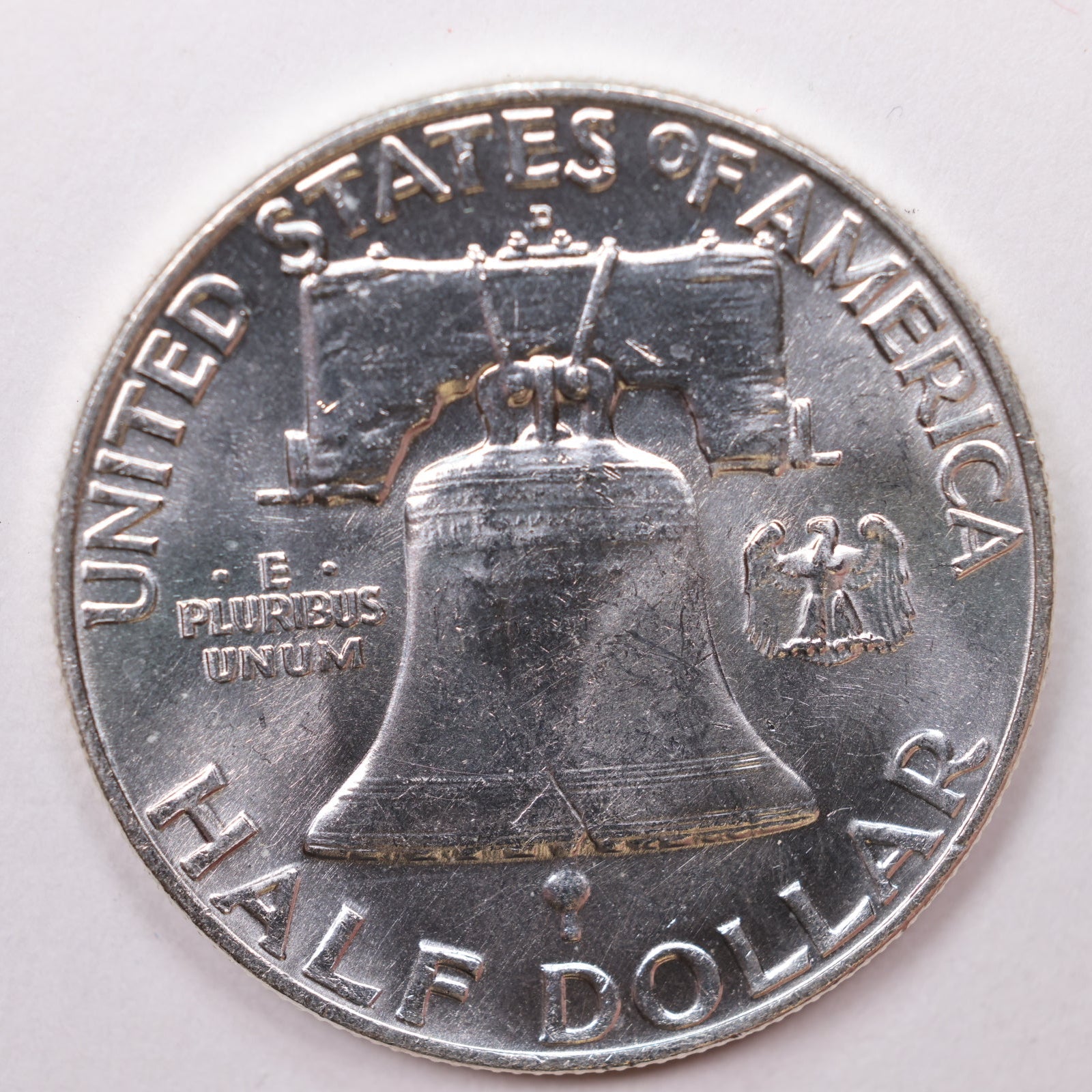 1958-D Franklin Half Dollar, Mint State Uncirculated Coin, Store #HR1373