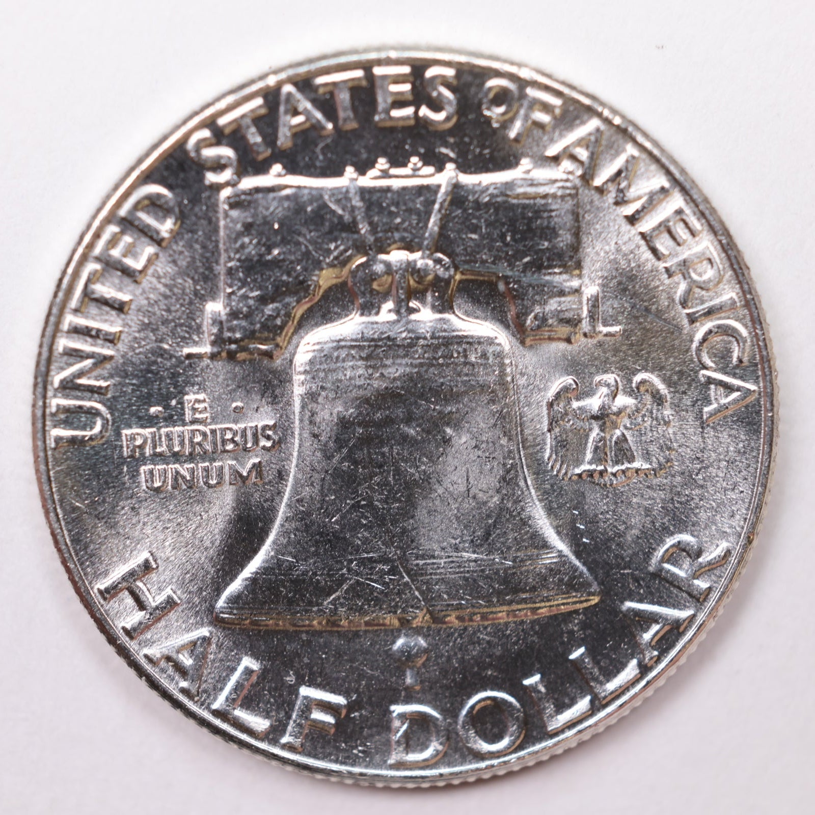 1960 Franklin Half Dollar, Mint State Uncirculated Coin, Store #HR1376.