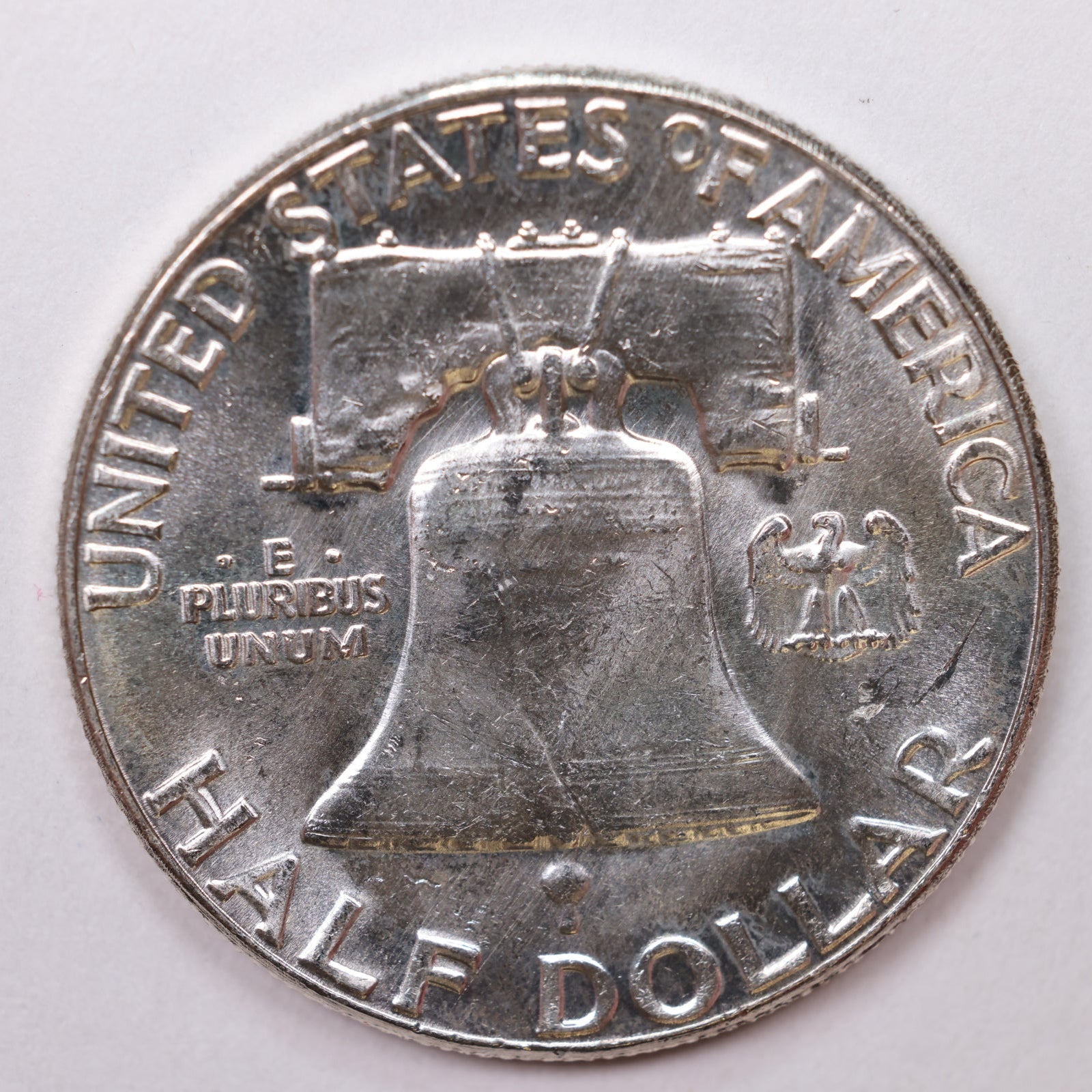 1962 Franklin Half Dollar, Mint State Uncirculated Coin, Store #HR1378.