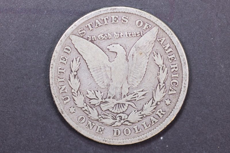 1878 Morgan Silver Dollar, 8 Tail Feather, Circulated Coin, Store