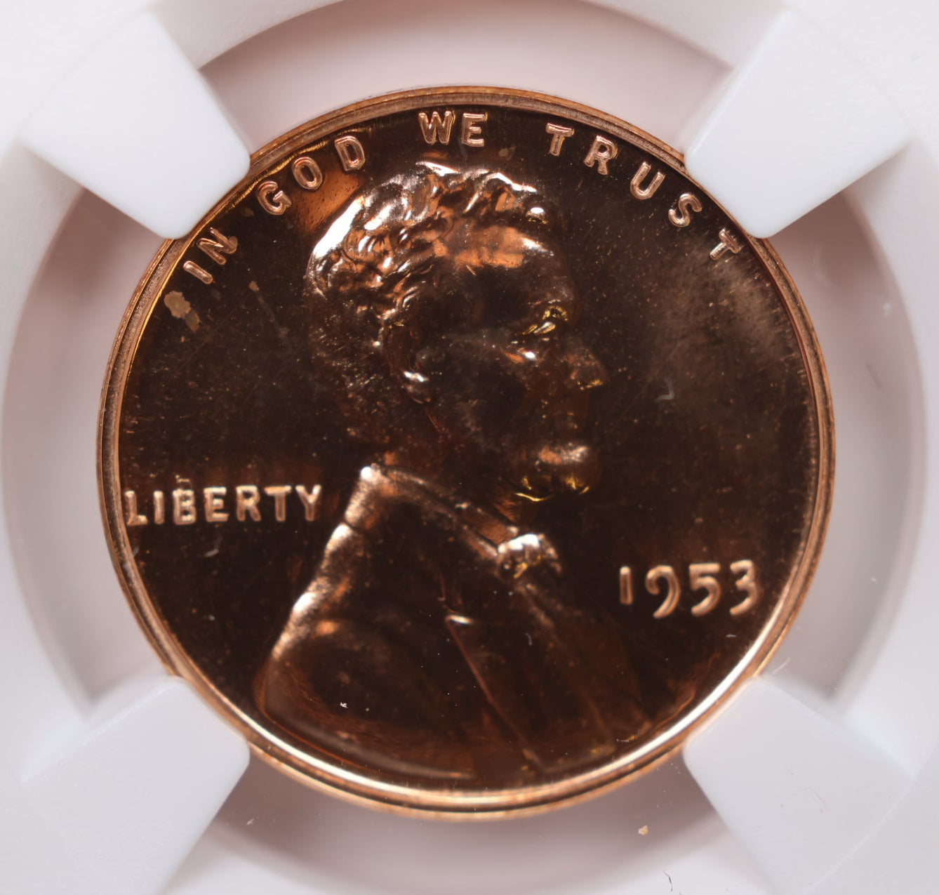 1953 Lincoln Wheat Cents, NGC Proof-67, Red. Proof Strike, Store #CT1178.