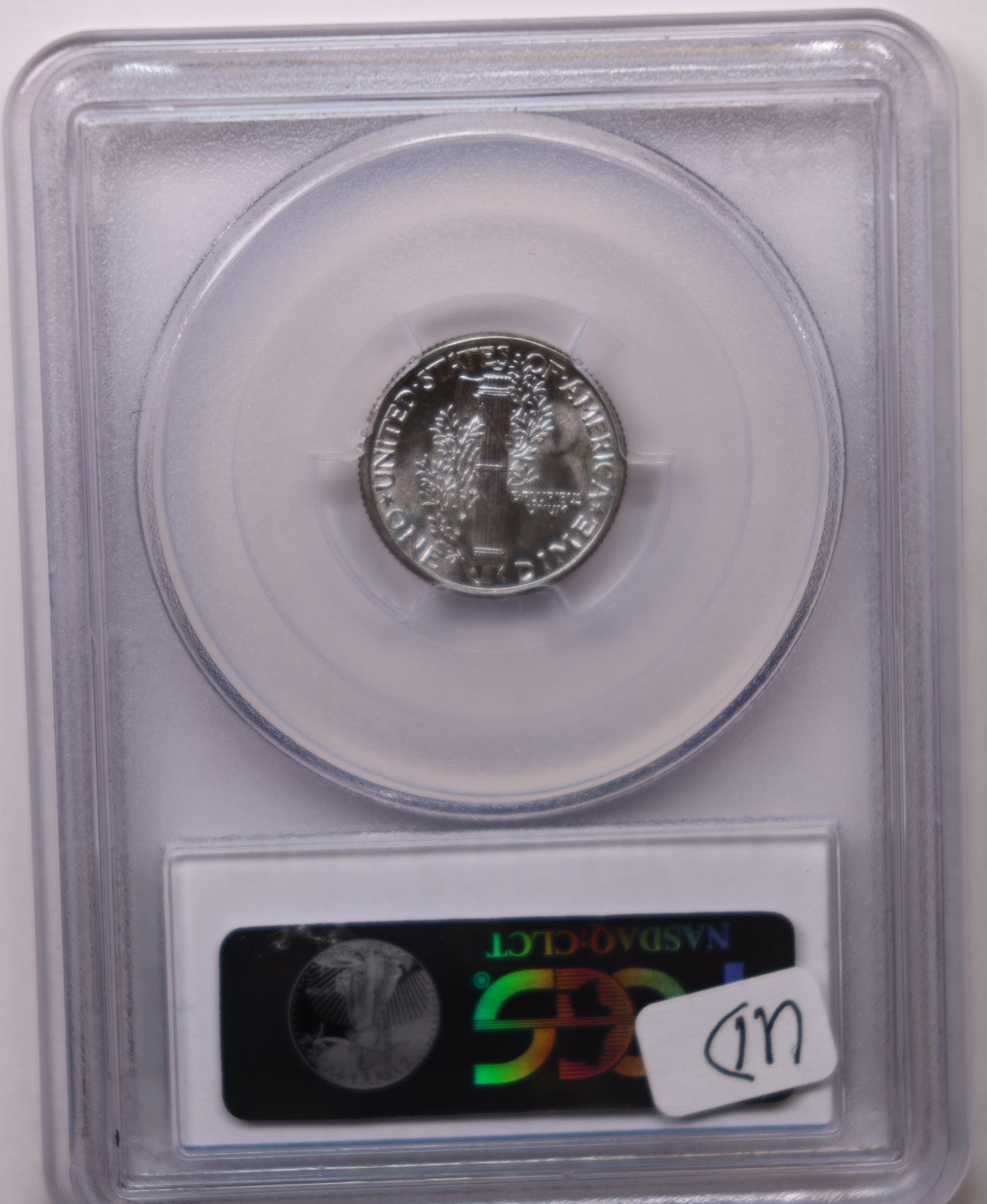 1939 Mercury Silver Dime, Gem Mint State, PCGS MS64, Green CAC. Store #DE0830.