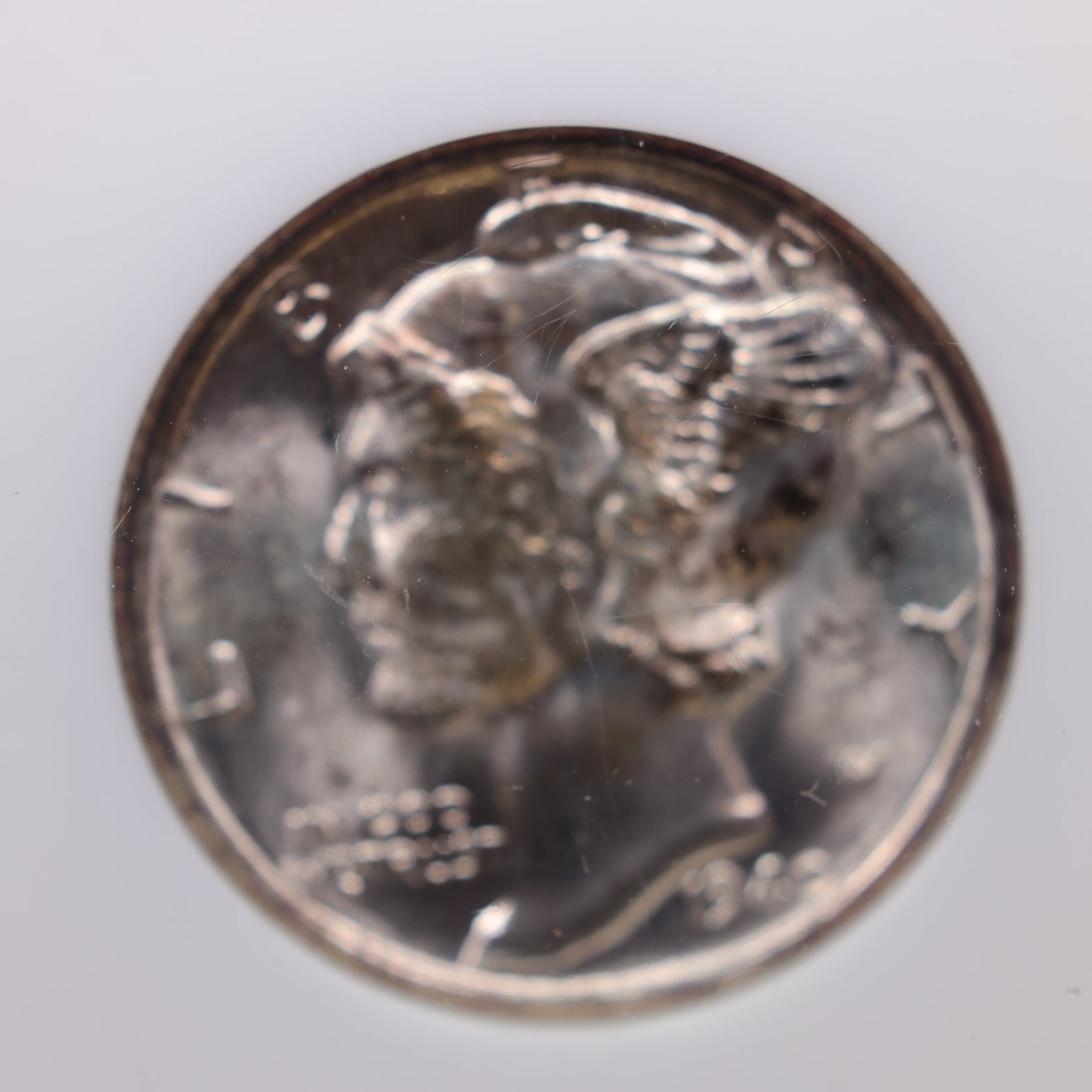 1940-S Mercury Silver Dime, Gem Mint State, NGC MS66, Store #DE0833.