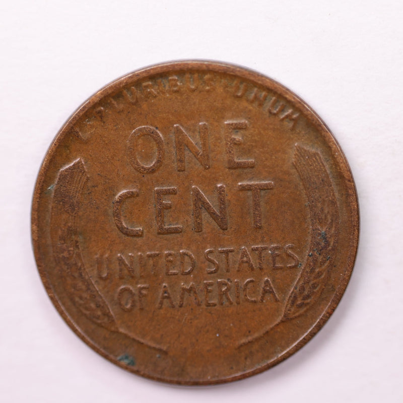 1918-D Lincoln Wheat Cents., Extra Fine., Store