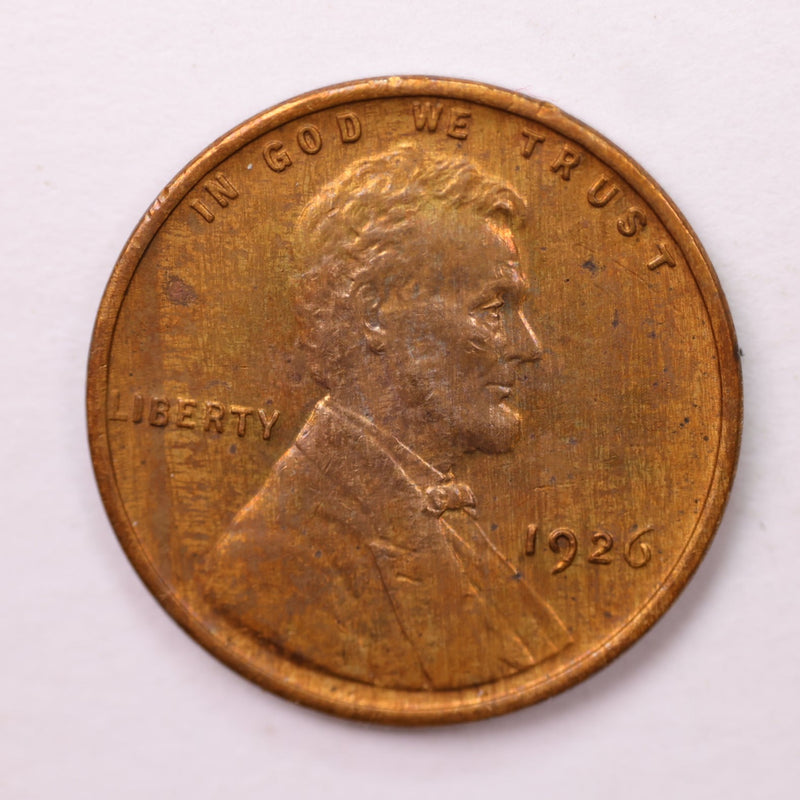 1926 Lincoln Wheat Cents., Extra Fine., Store