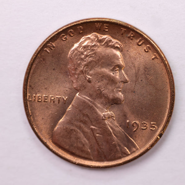 1935 Lincoln Wheat Cents., Mint State., Store #18731