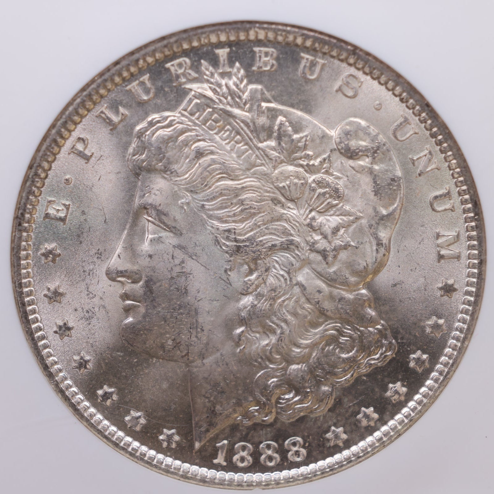 1888 Morgan Silver Dollar, NGC Certified and Graded MS-64, Store SALE #GDR0357.