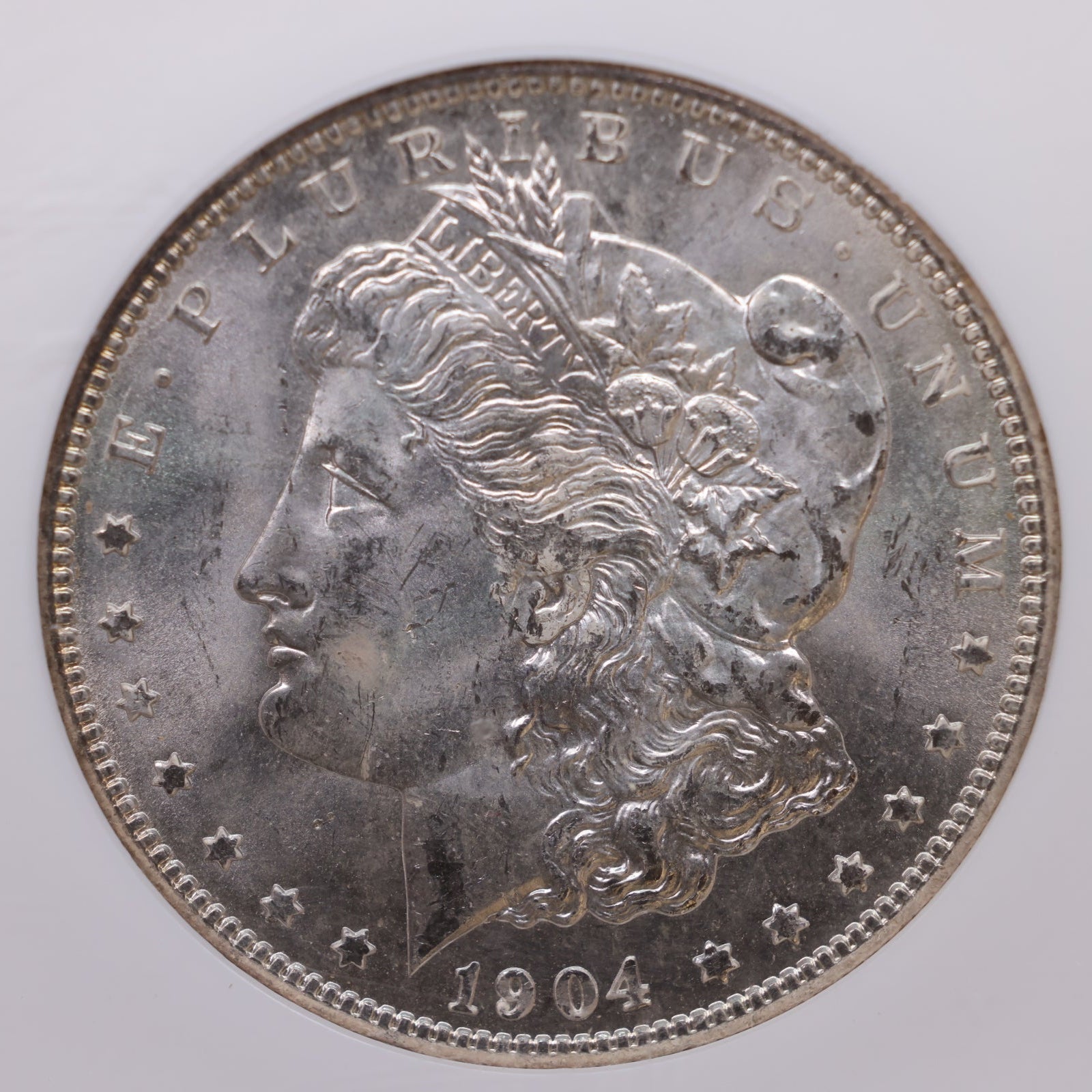 1904-O Morgan Silver Dollar, NGC Certified and Graded MS-64, Store SALE #GDR0359.