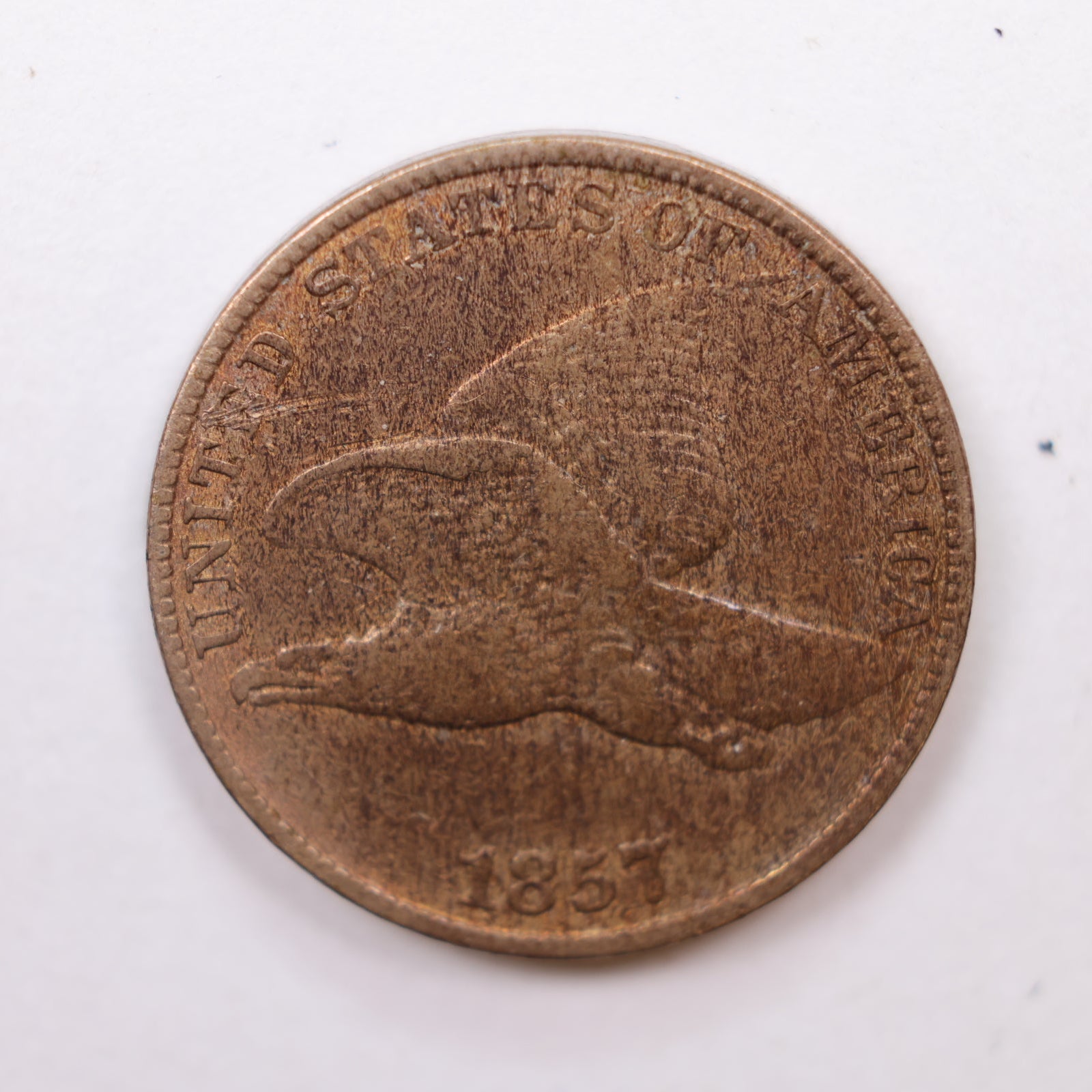 1857 Flying Eagle Cent, Very Fine, Affordable Circulated Coin, Store #CT1184