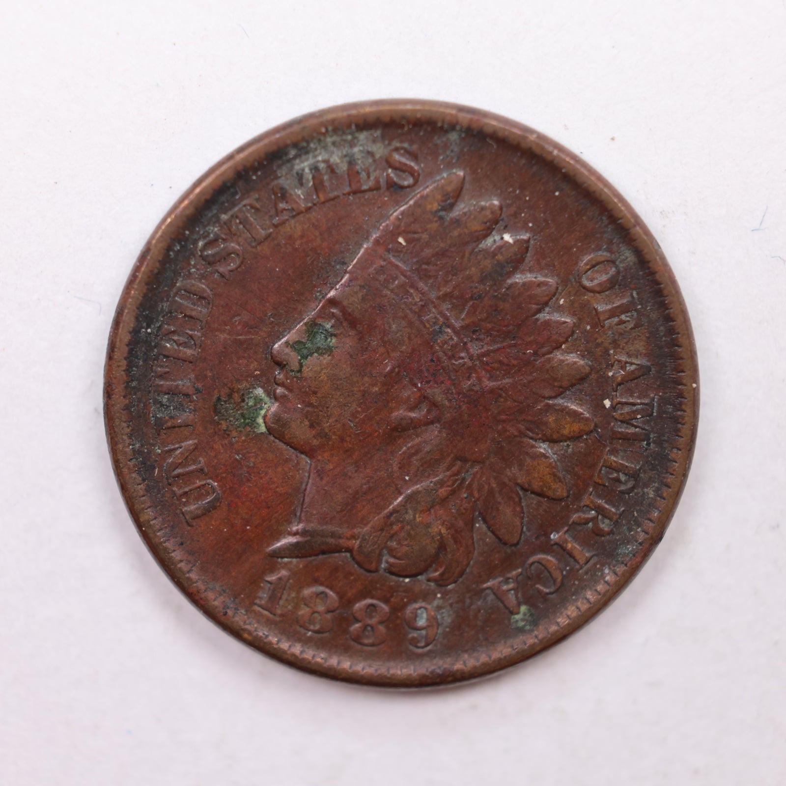 1889 Indian Head Cent, Very Fine Circulated, Affordable Coin, Store #CT1212.