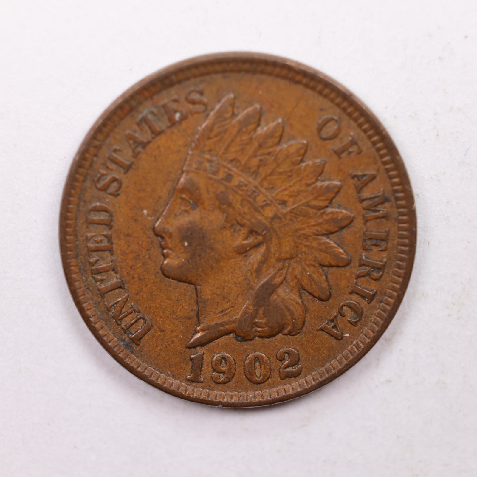1902 Indian Head Cent, Extra Fine Circulated, Affordable Coin, Store #CT1215.