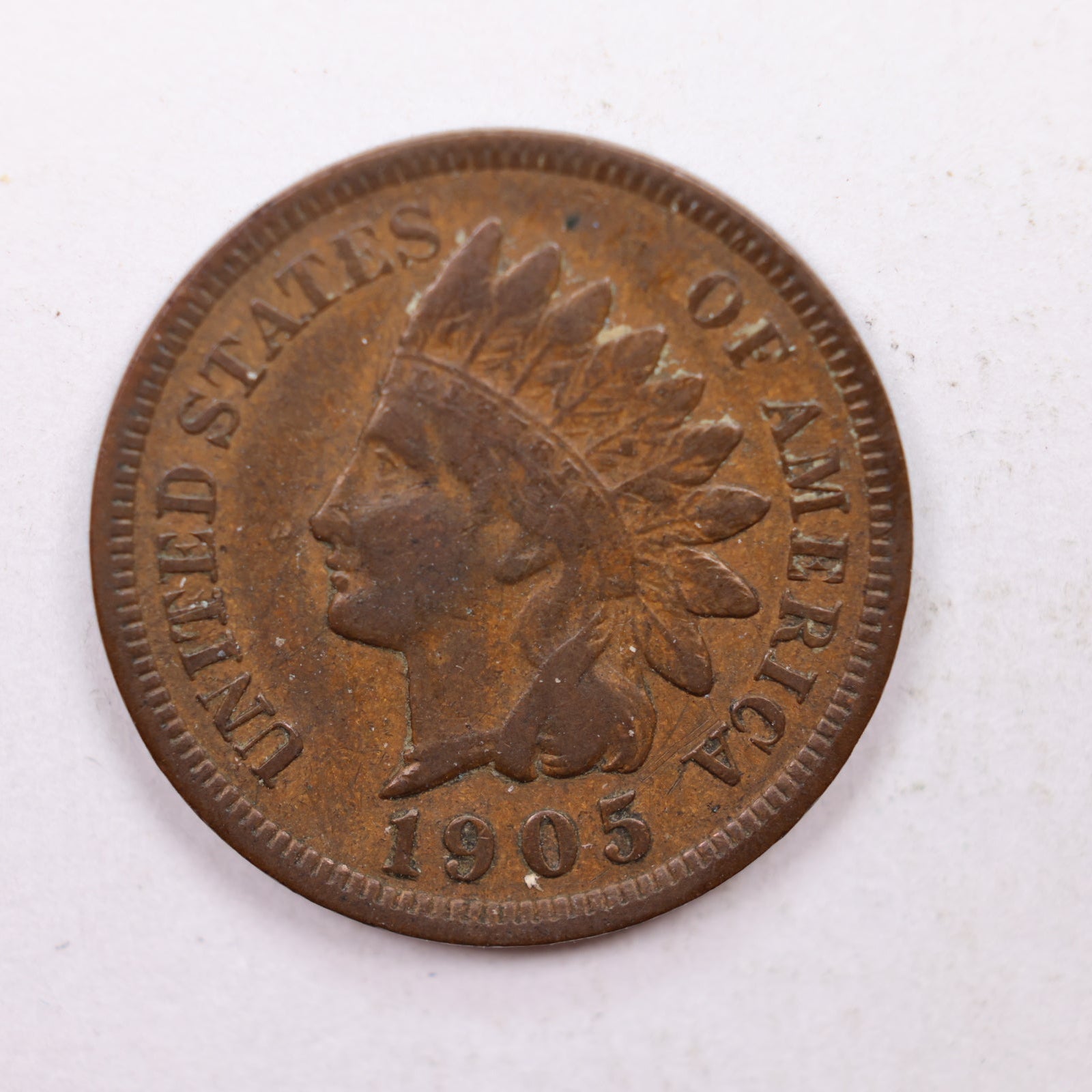 1905 Indian Head Cent, Very Fine Circulated, Affordable Coin, Store #CT1220.