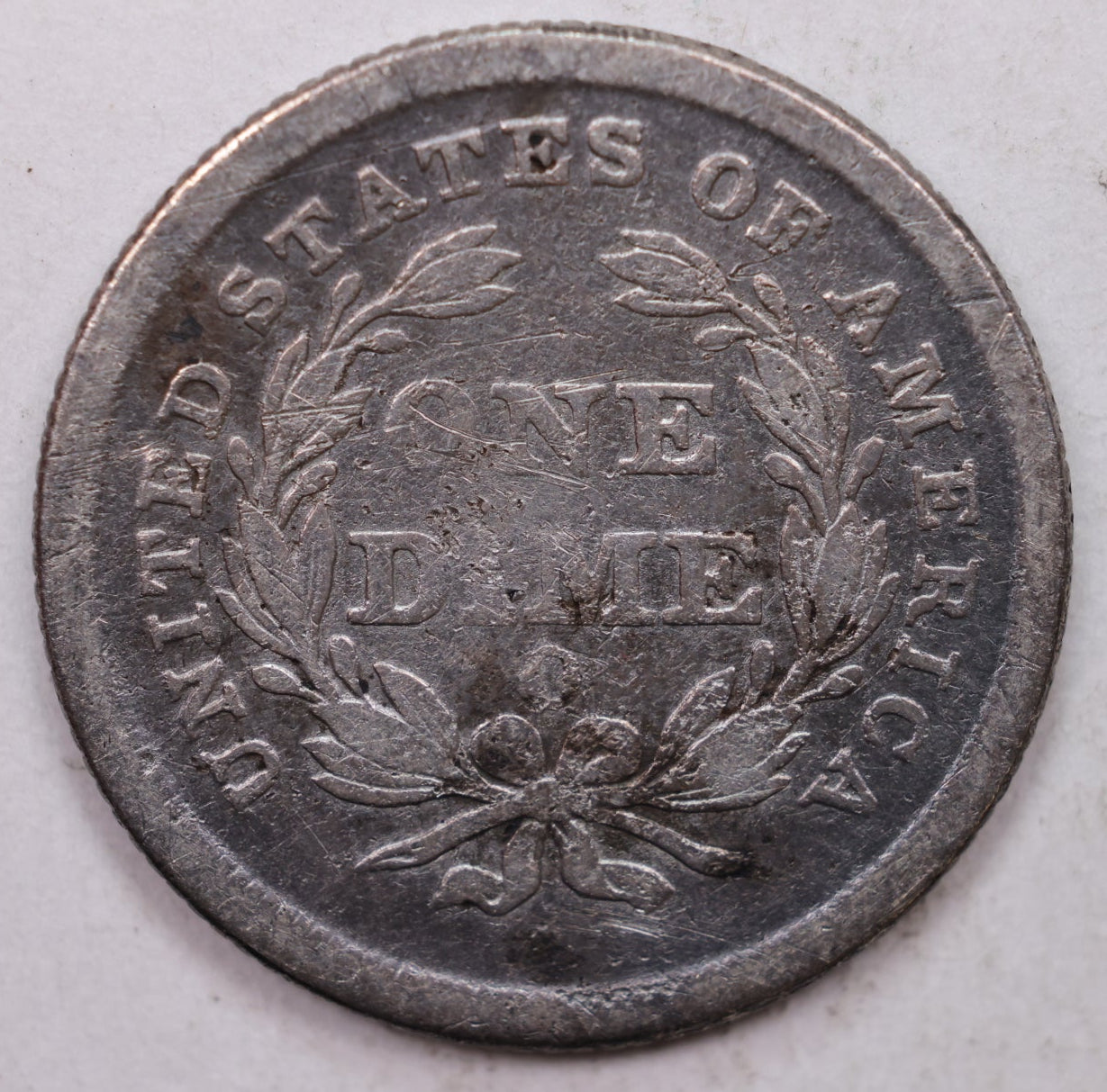1840-O Seated Liberty Dime, 'No Drape', Very Good Circulated Coin, Store #DE0840