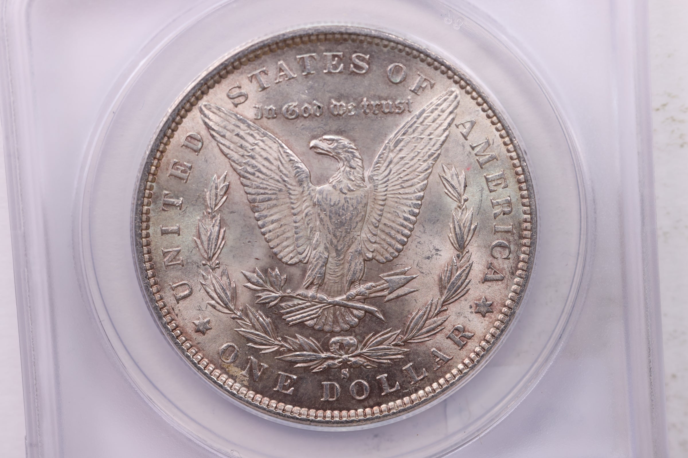 1891-S Morgan Silver Dollar., ANACS MS63., Affordable Collectible Coin Store Sale #18235