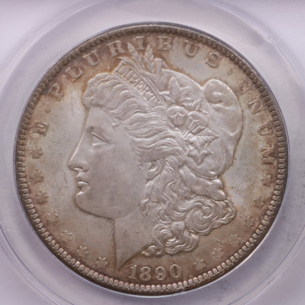 1890 Morgan Silver Dollar., ANACS MS62., Affordable Collectible Coin Store Sale #18237